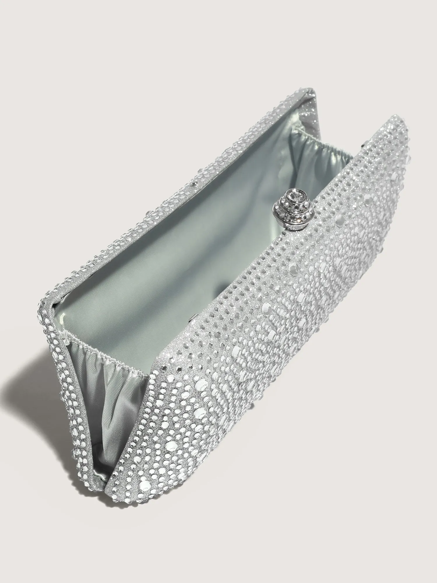 Rhinestone Elegance Extended Crossbody Clutch sold by Bloomchic product image thumbnail 5