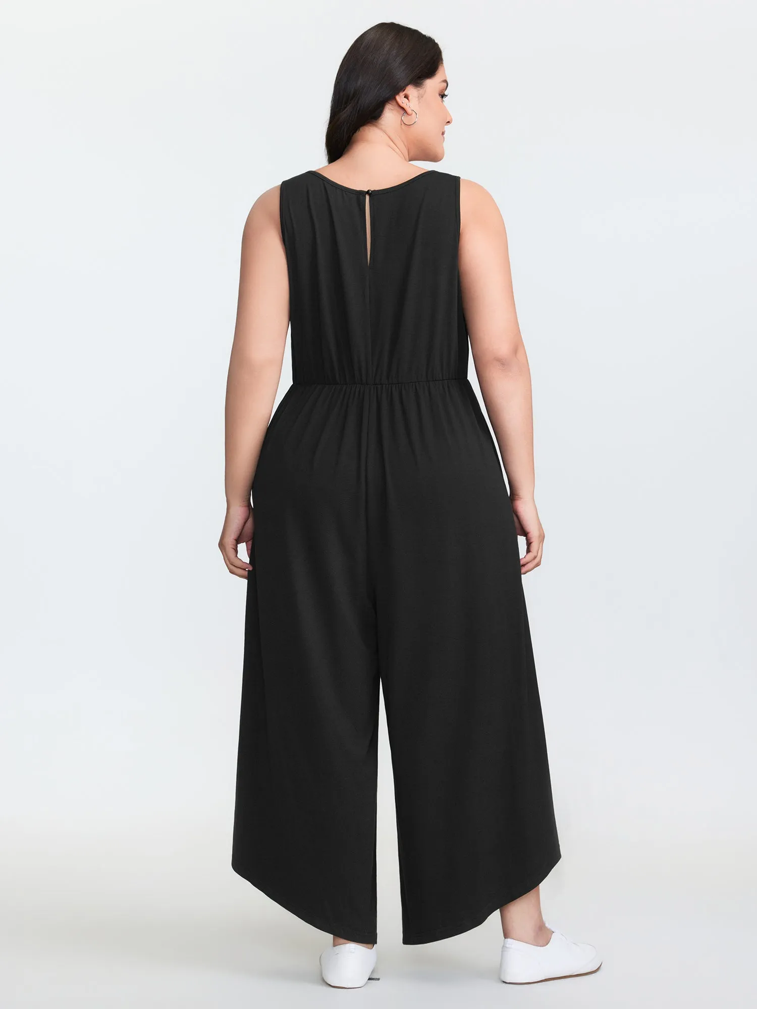 Supersoft Stretchy Metal Loop Jumpsuit sold by Bloomchic product image thumbnail 5