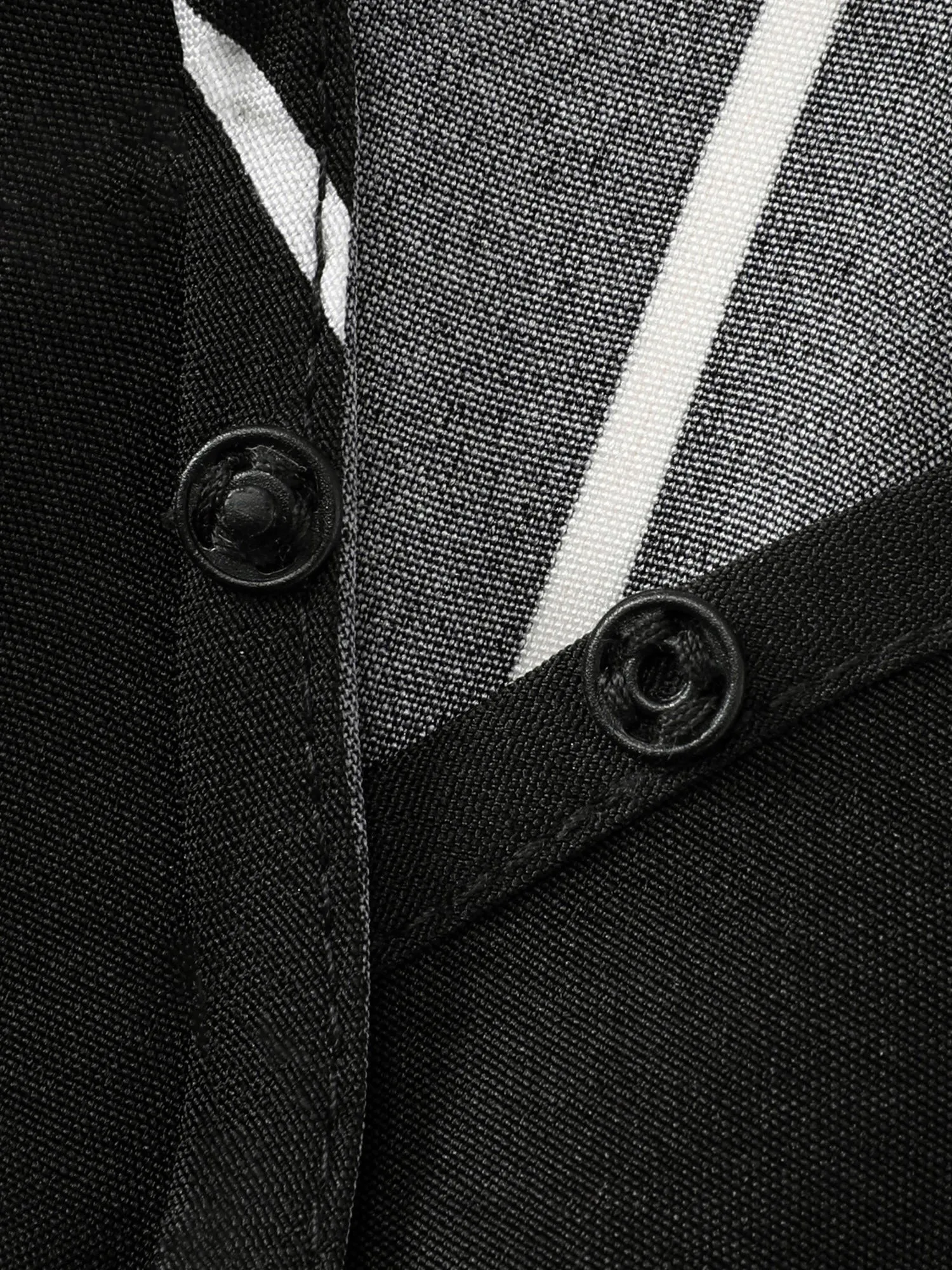 Check Pattern Waist-Tie Jumpsuit sold by Bloomchic product image thumbnail 5