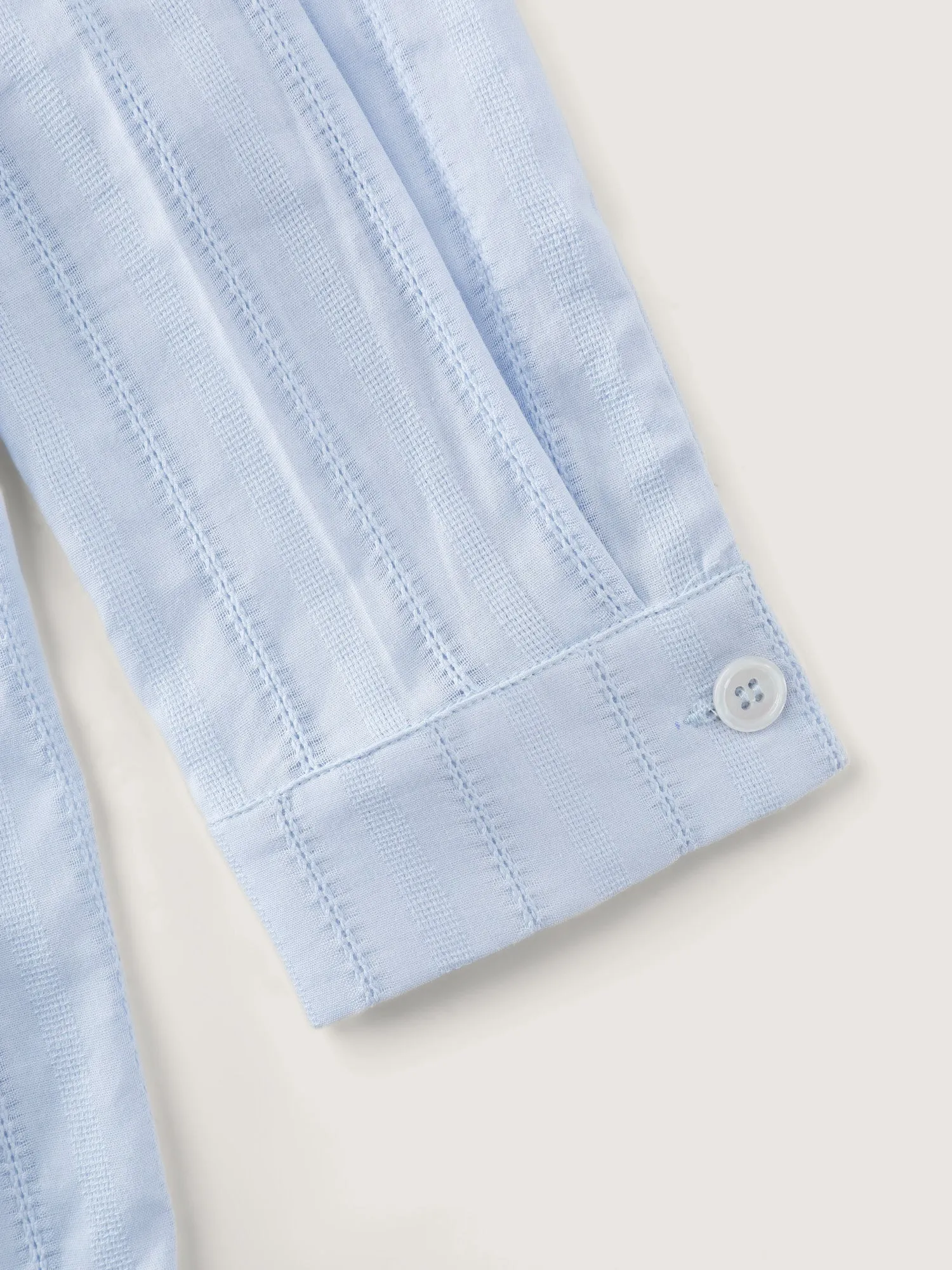 Cotton Embroidered Button-Down Blouse sold by Bloomchic product image thumbnail 5