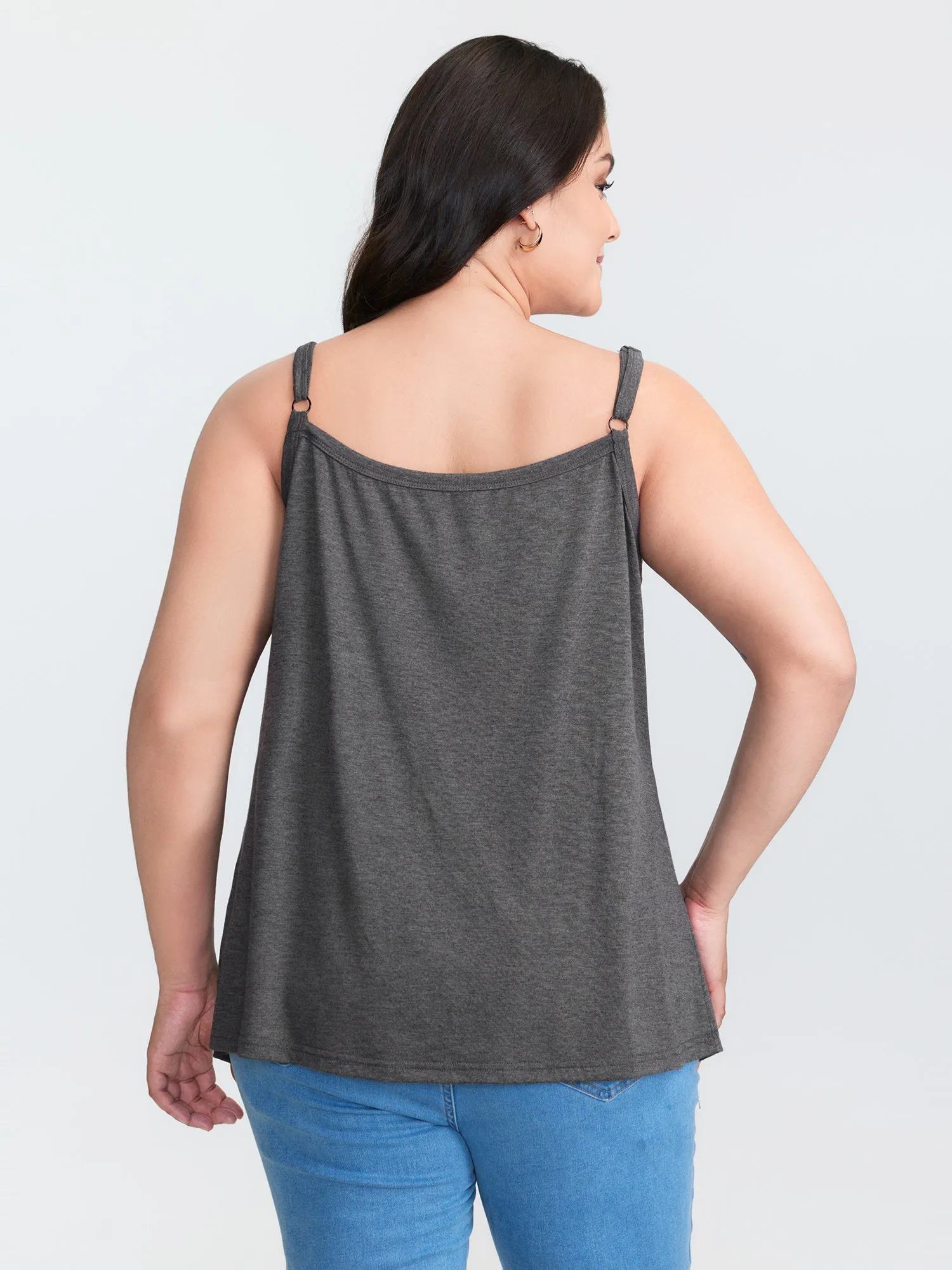Supersoft Stretchy Pleated Tank Top sold by Bloomchic product image thumbnail 5