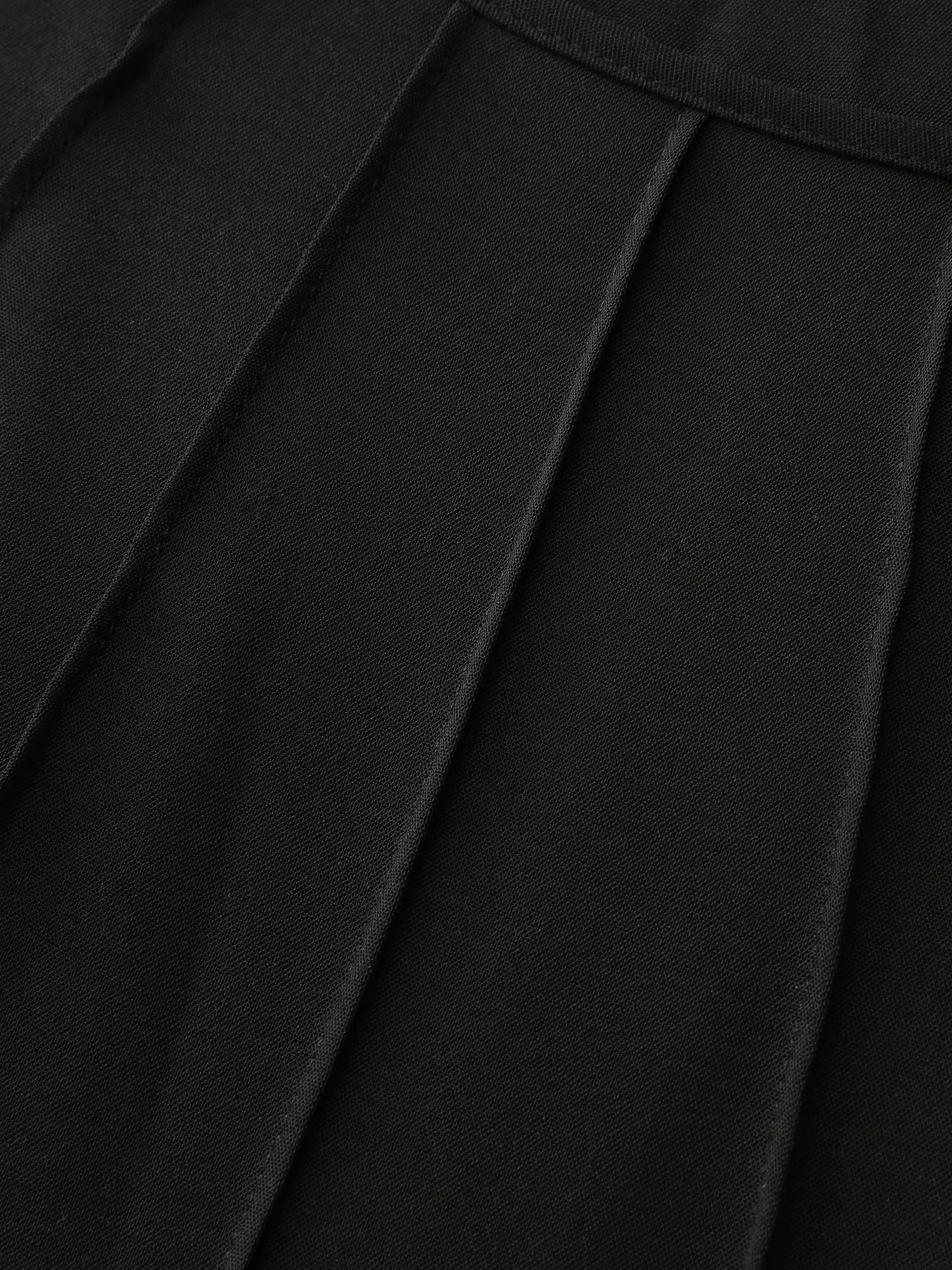 Timeless Waist-Tie Pleated Detail Mini Dress sold by Bloomchic product image thumbnail 5