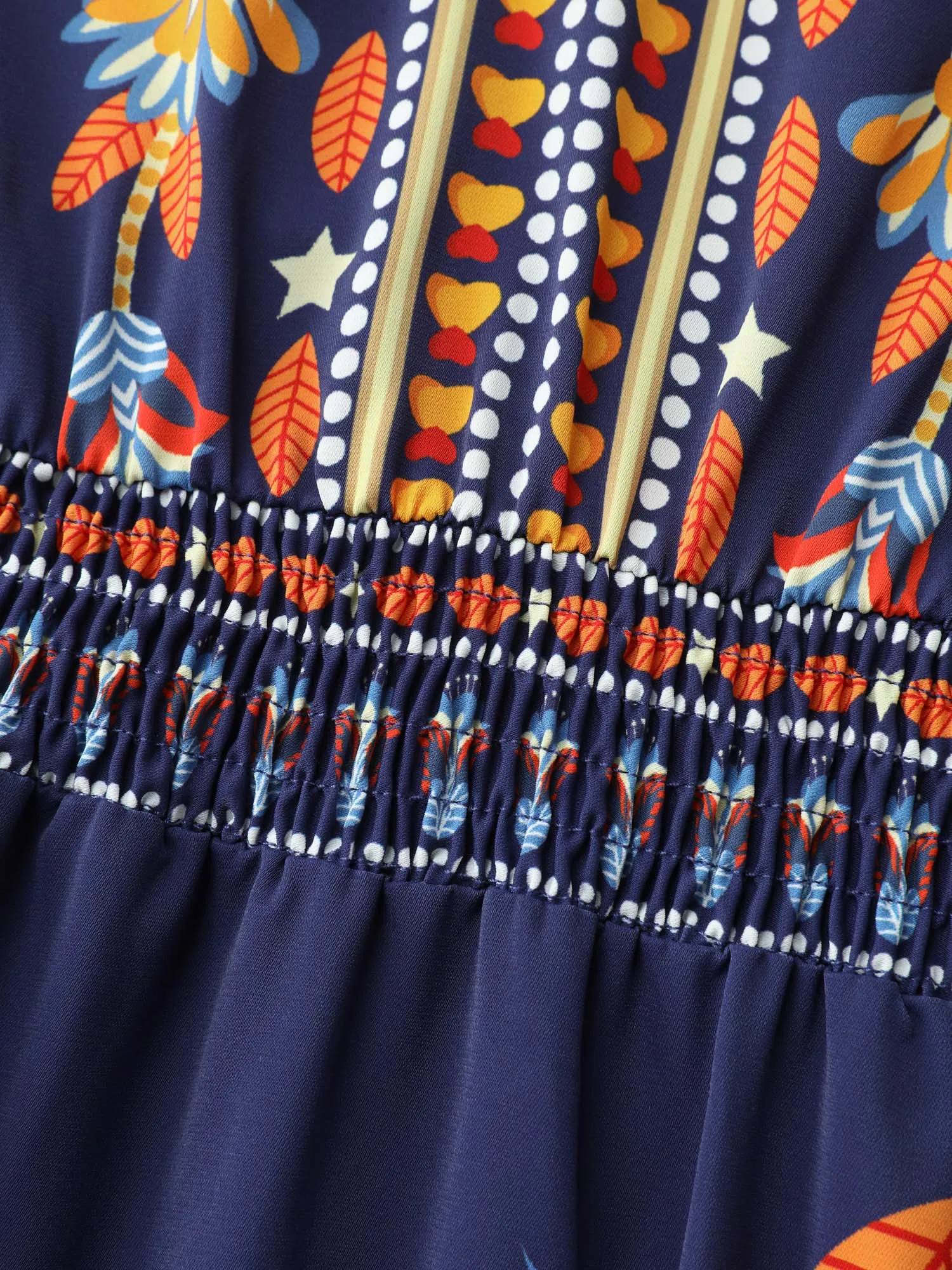 Supersoft Bright Floral Print Midi Dress sold by Bloomchic product image thumbnail 5