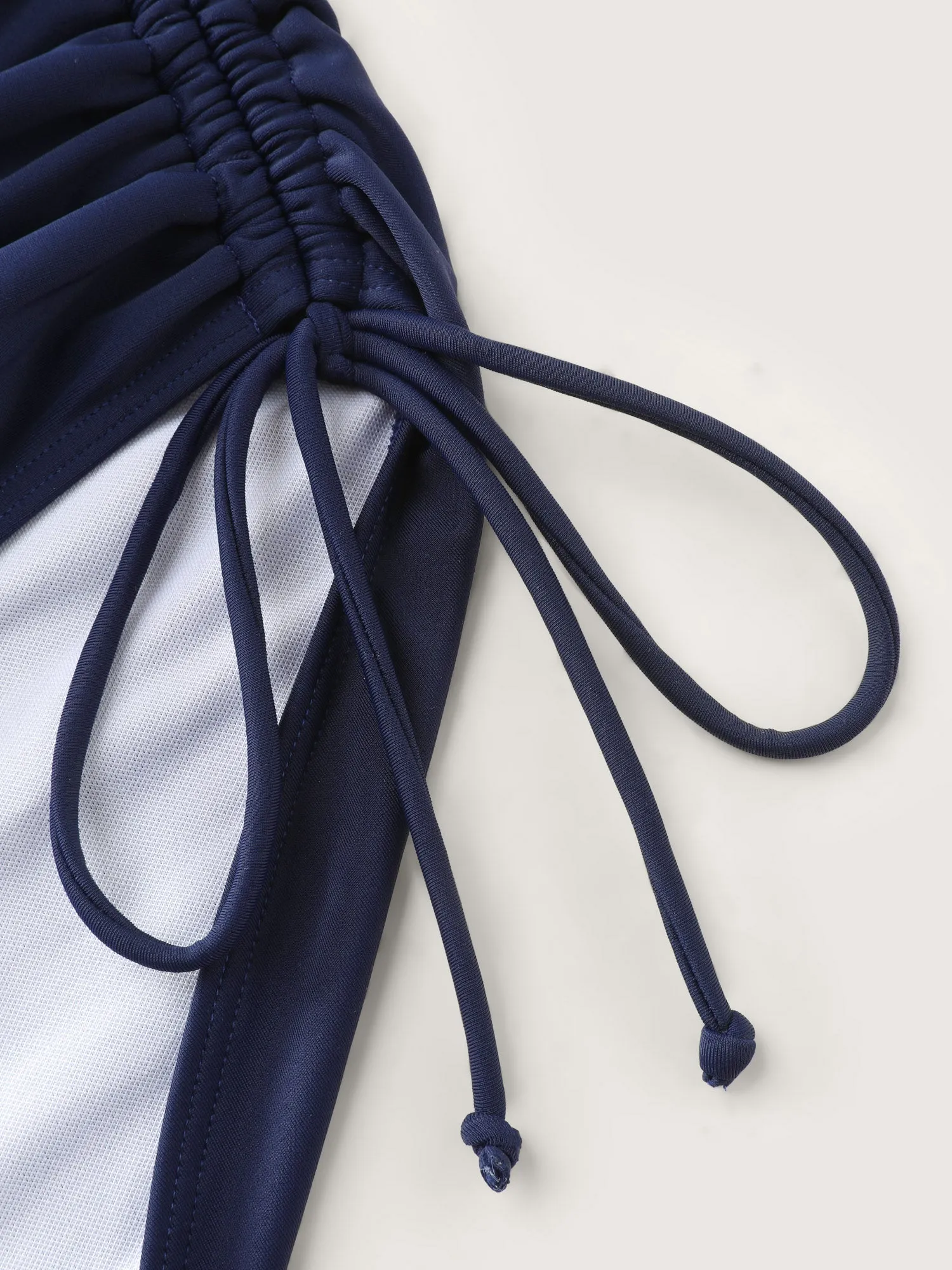 Adjustable Side Drawstring Printed Swim Bottoms sold by Bloomchic product image thumbnail 5