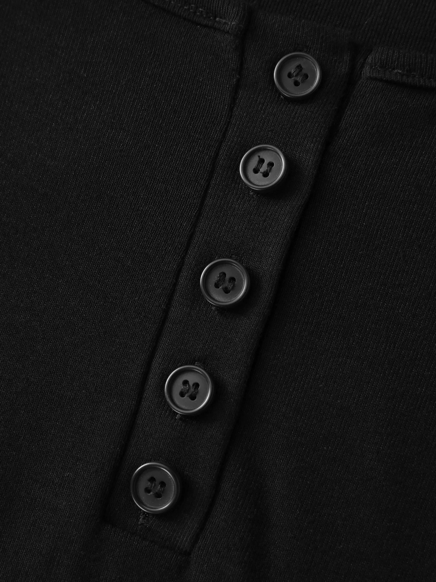 Lace Trim Sheer Button Placket Midi Dress sold by Bloomchic product image thumbnail 5