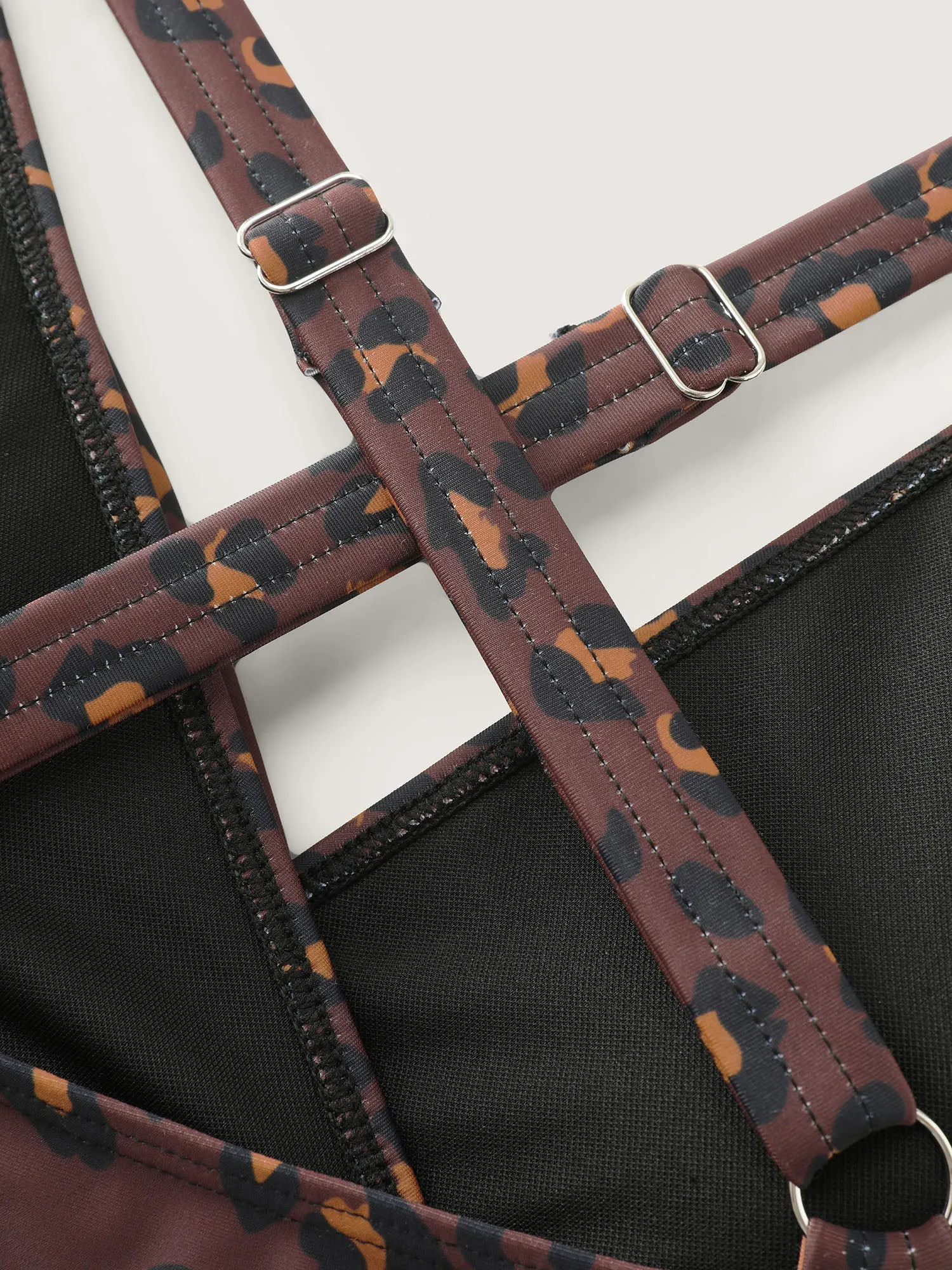 Wild Side Tummy-Control One-Piece Swimsuit sold by Bloomchic product image thumbnail 5