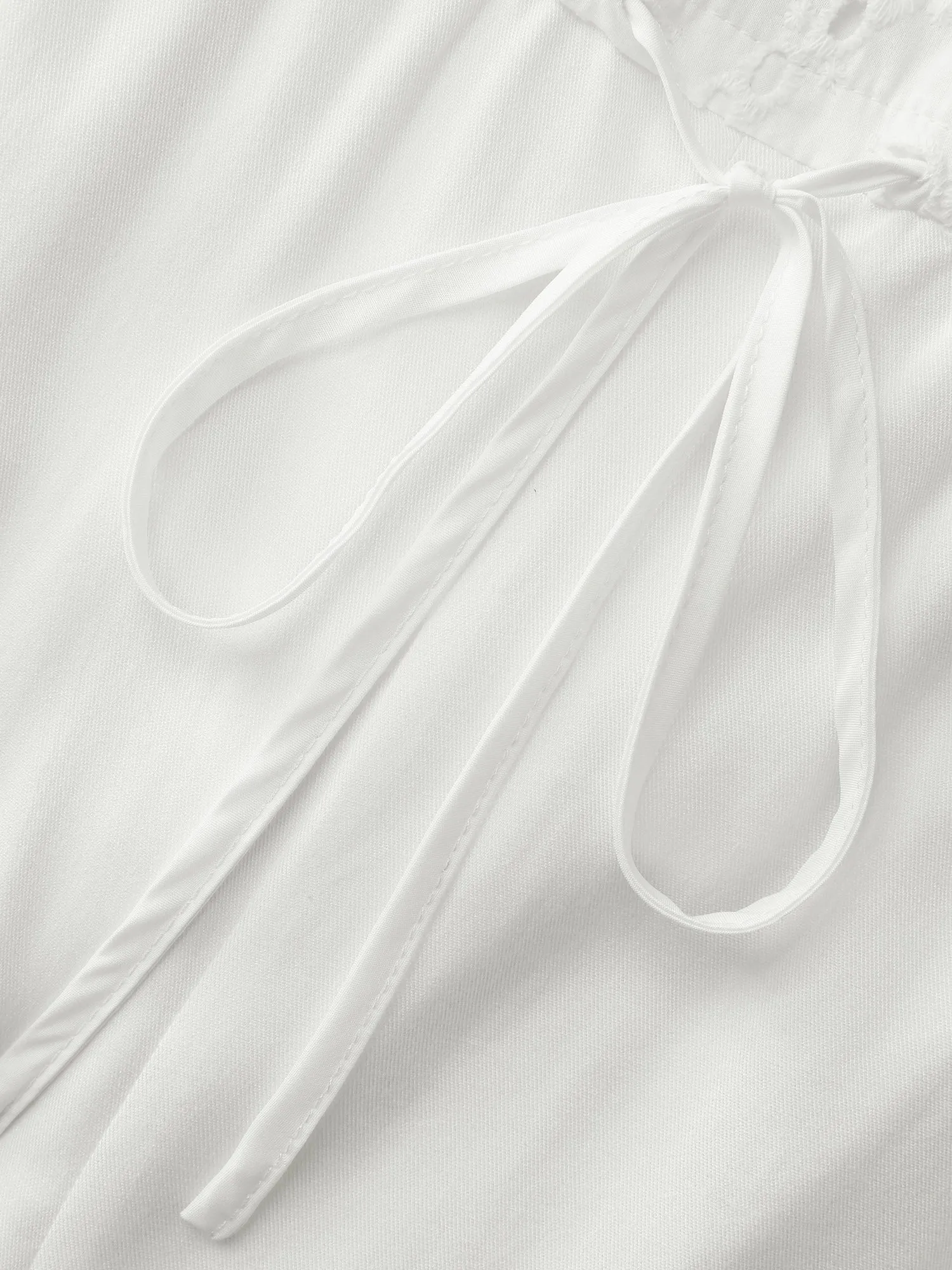 Ruffled Neckline Open Back-Tie Jumpsuit sold by Bloomchic product image thumbnail 5