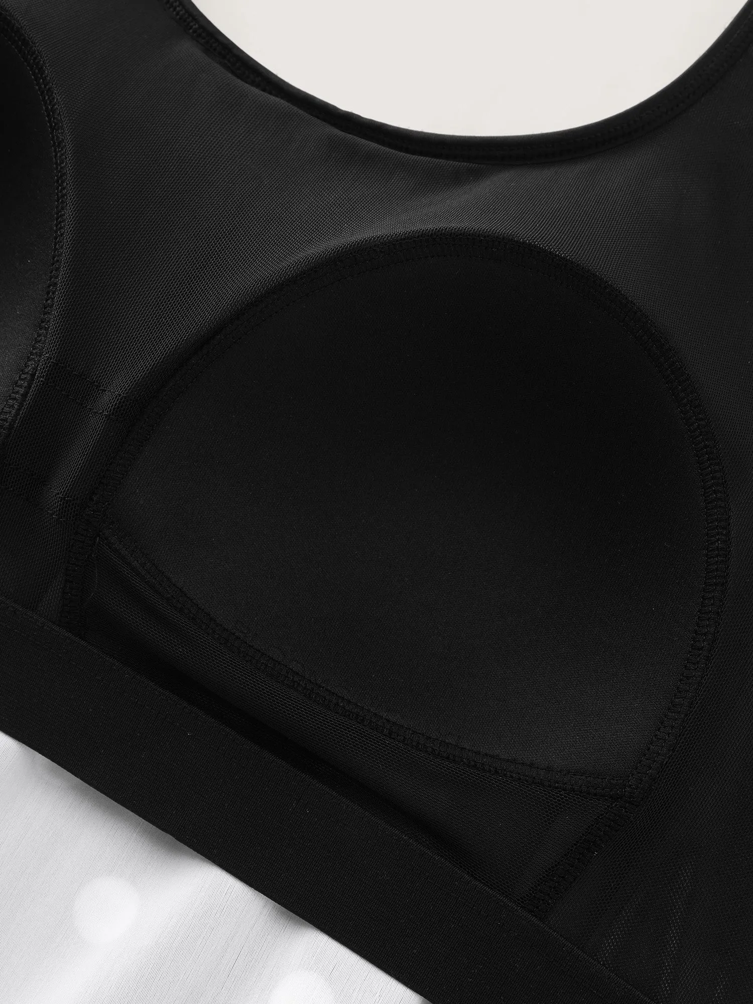 Classic Polka Dots Bust Support Swim Top sold by Bloomchic product image thumbnail 4