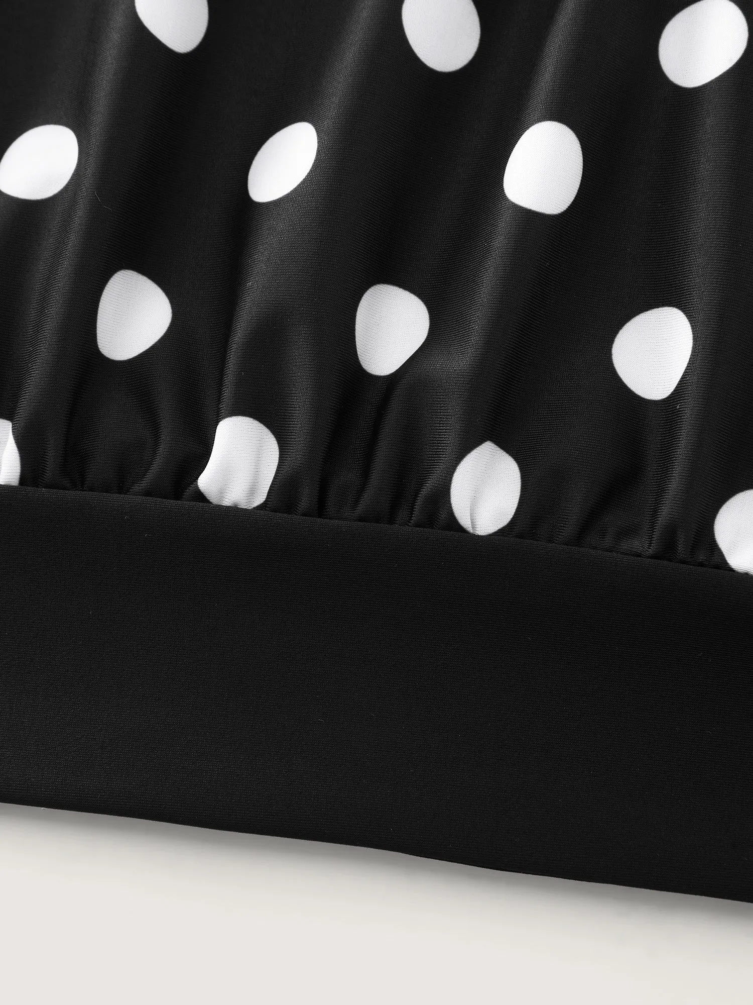 Classic Polka Dots Bust Support Swim Top sold by Bloomchic product image thumbnail 5