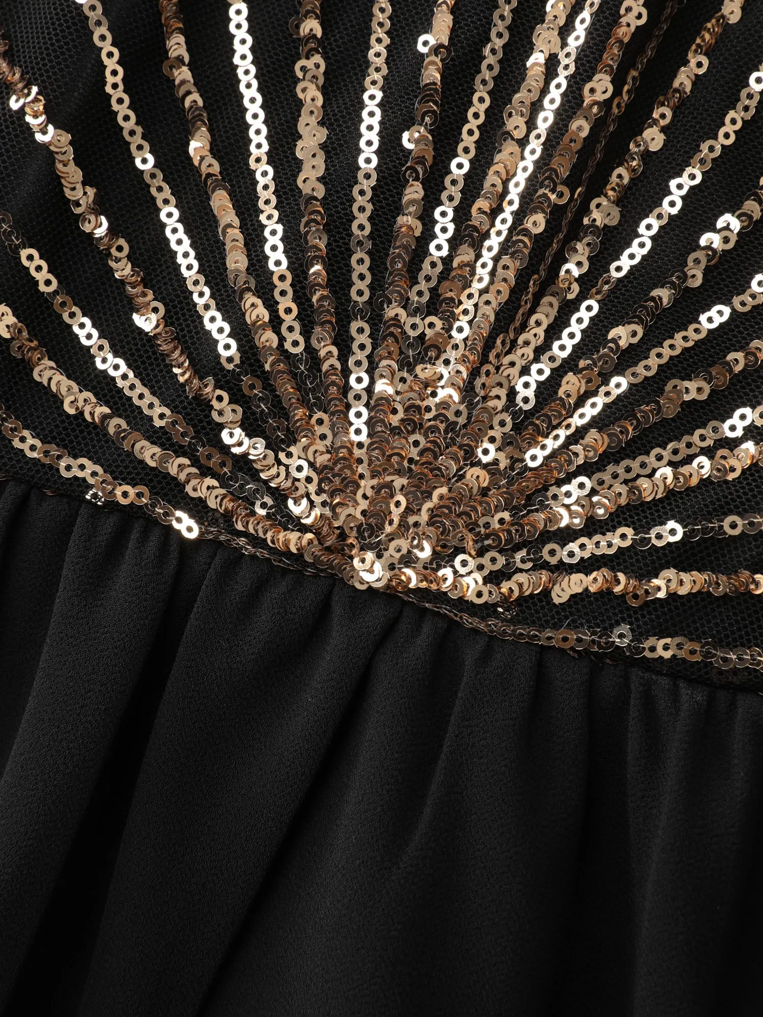 Sparkle Sequin One-Shoulder Midi Dress sold by Bloomchic product image thumbnail 5