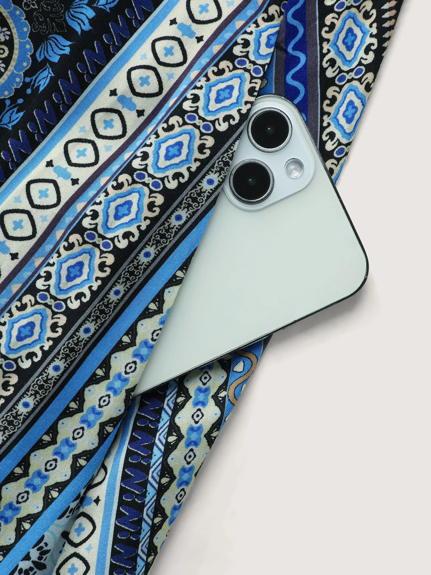 Boho Stripe Rayon Pockets Cami Maxi Dress sold by Bloomchic product image thumbnail 5