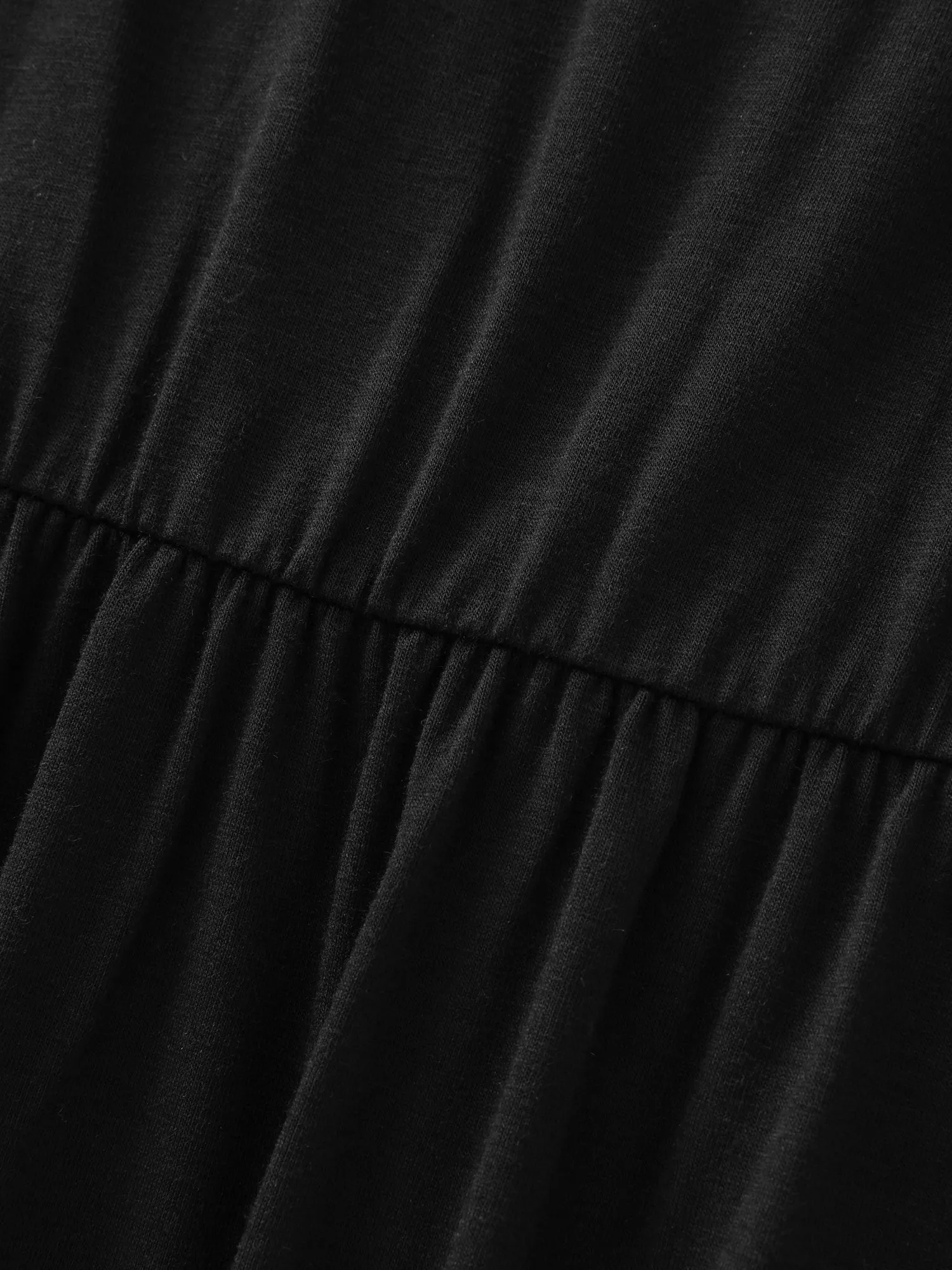 Supersoft Sheer Lace Neckline Maxi Dress sold by Bloomchic product image thumbnail 5