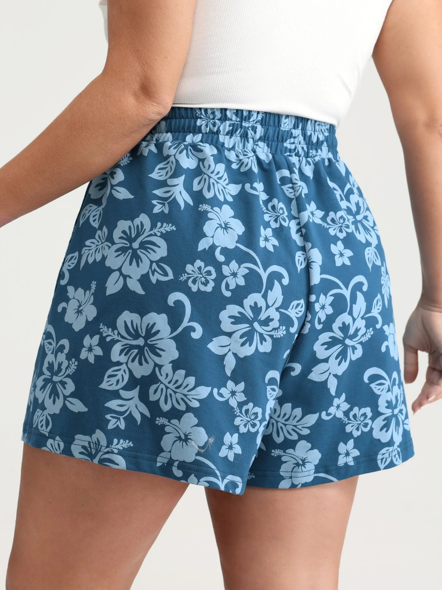 Pure Cotton Beach Floral Print Shorts sold by Bloomchic product image thumbnail 5