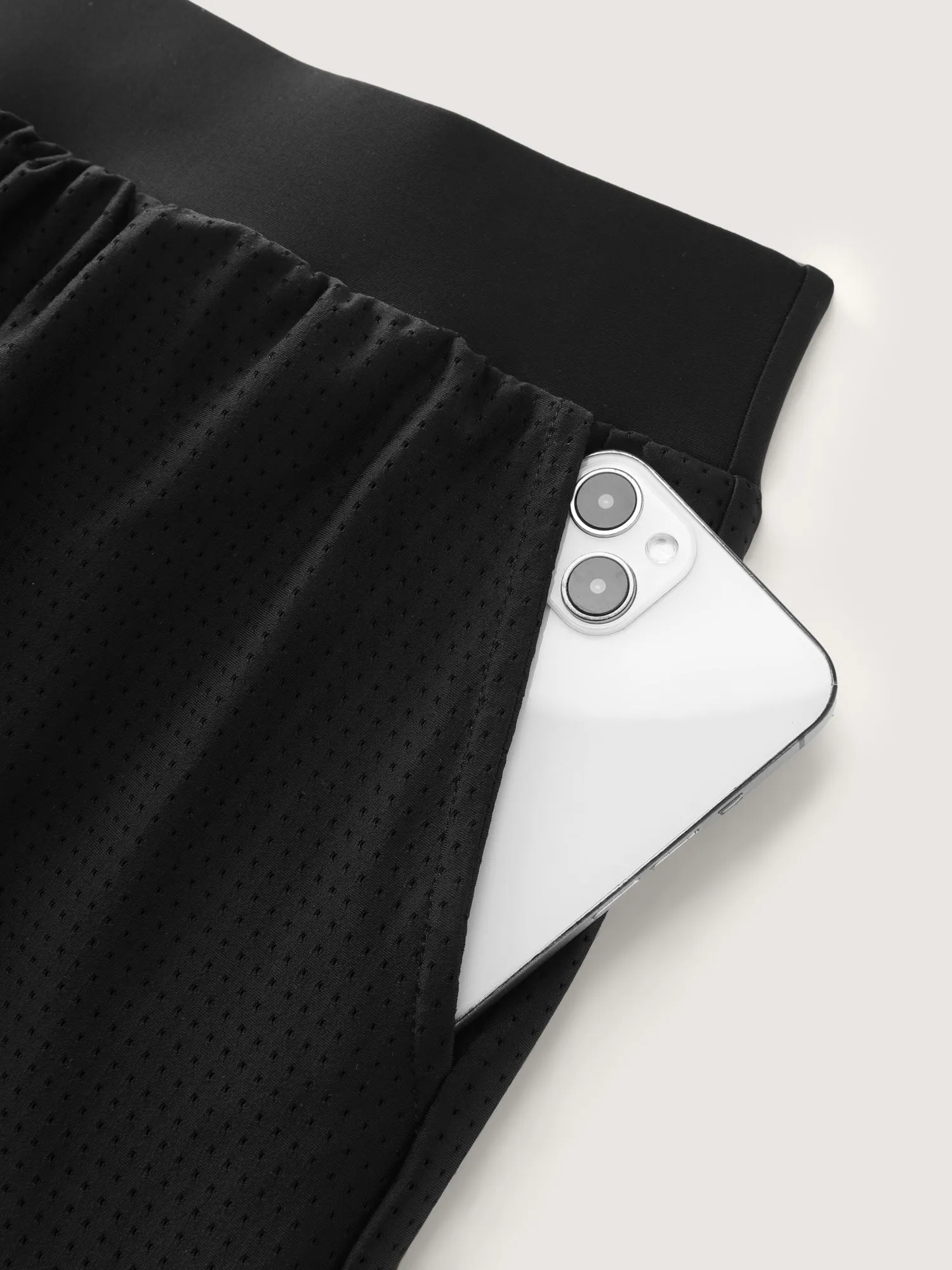 Full-Hip Coverage Pockets Spliced Swim Bottoms sold by Bloomchic product image thumbnail 5