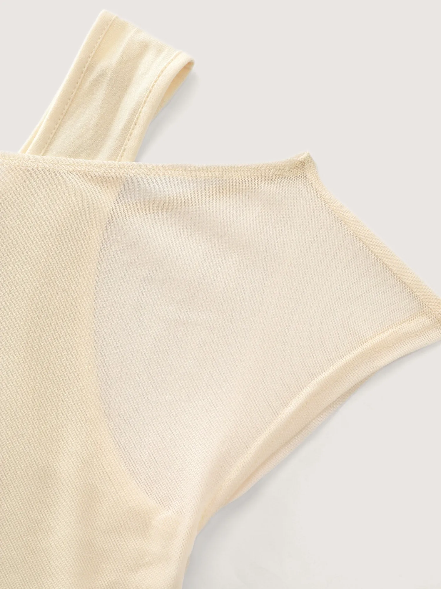 Floral Romance Mesh Layered Knit Top sold by Bloomchic product image thumbnail 5