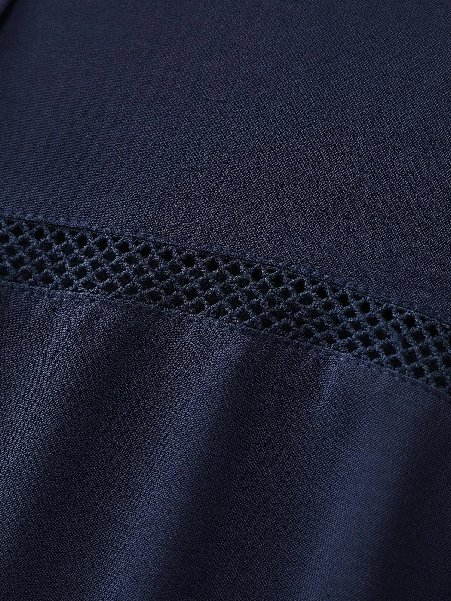 Lace Trim Flared Sleeve Blouse sold by Bloomchic product image thumbnail 5