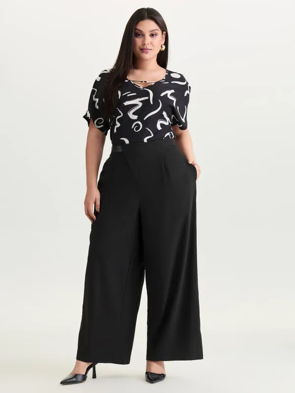 Special Waist Joint Cinched Pants made by Bloomchic