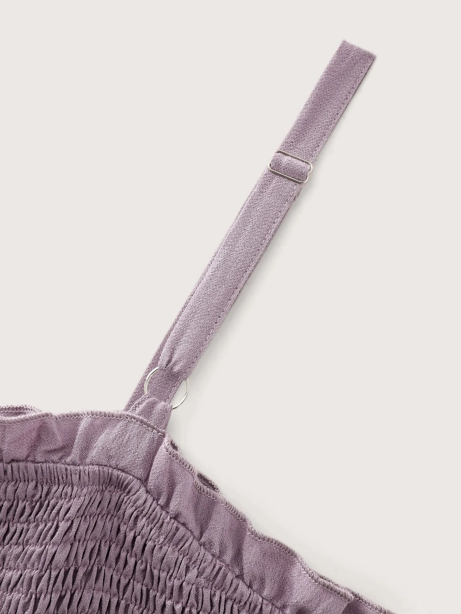 Shirred Handkerchief Hem Maxi Dress sold by Bloomchic product image thumbnail 5