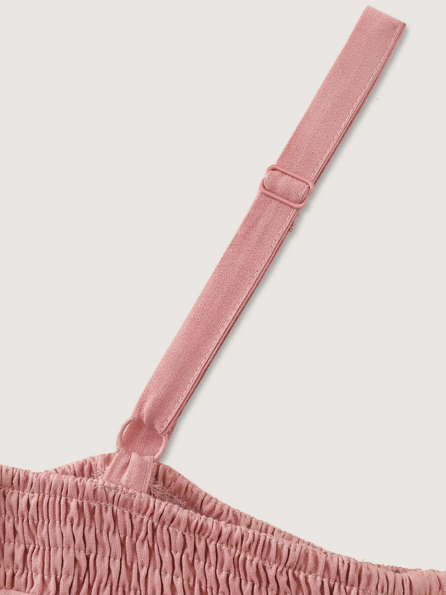 Shirred Tiered Adjustable Jumpsuit sold by Bloomchic product image thumbnail 5