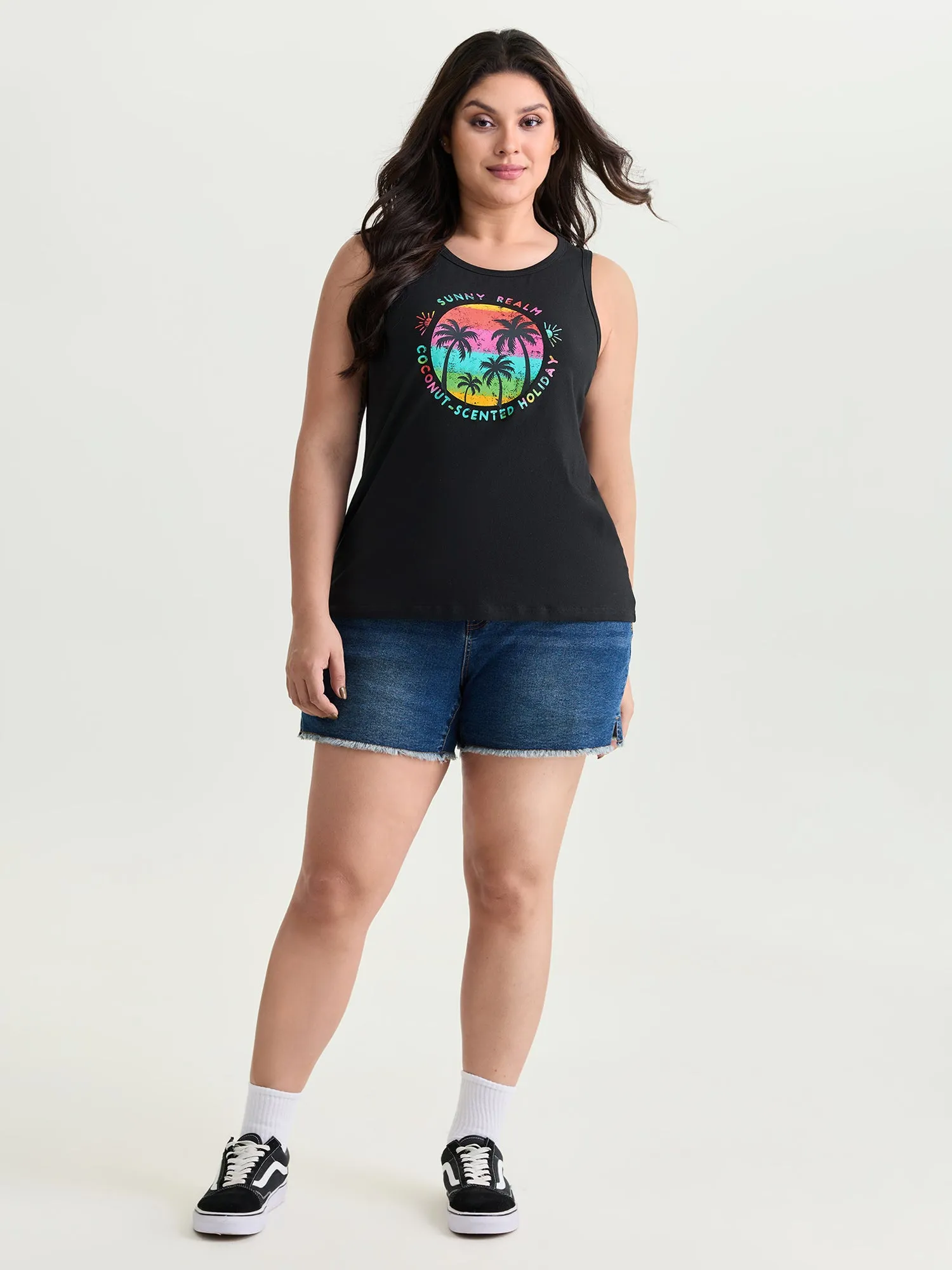 Cotton Island Energy Colorful Motif Tank Top sold by Bloomchic product image thumbnail 3