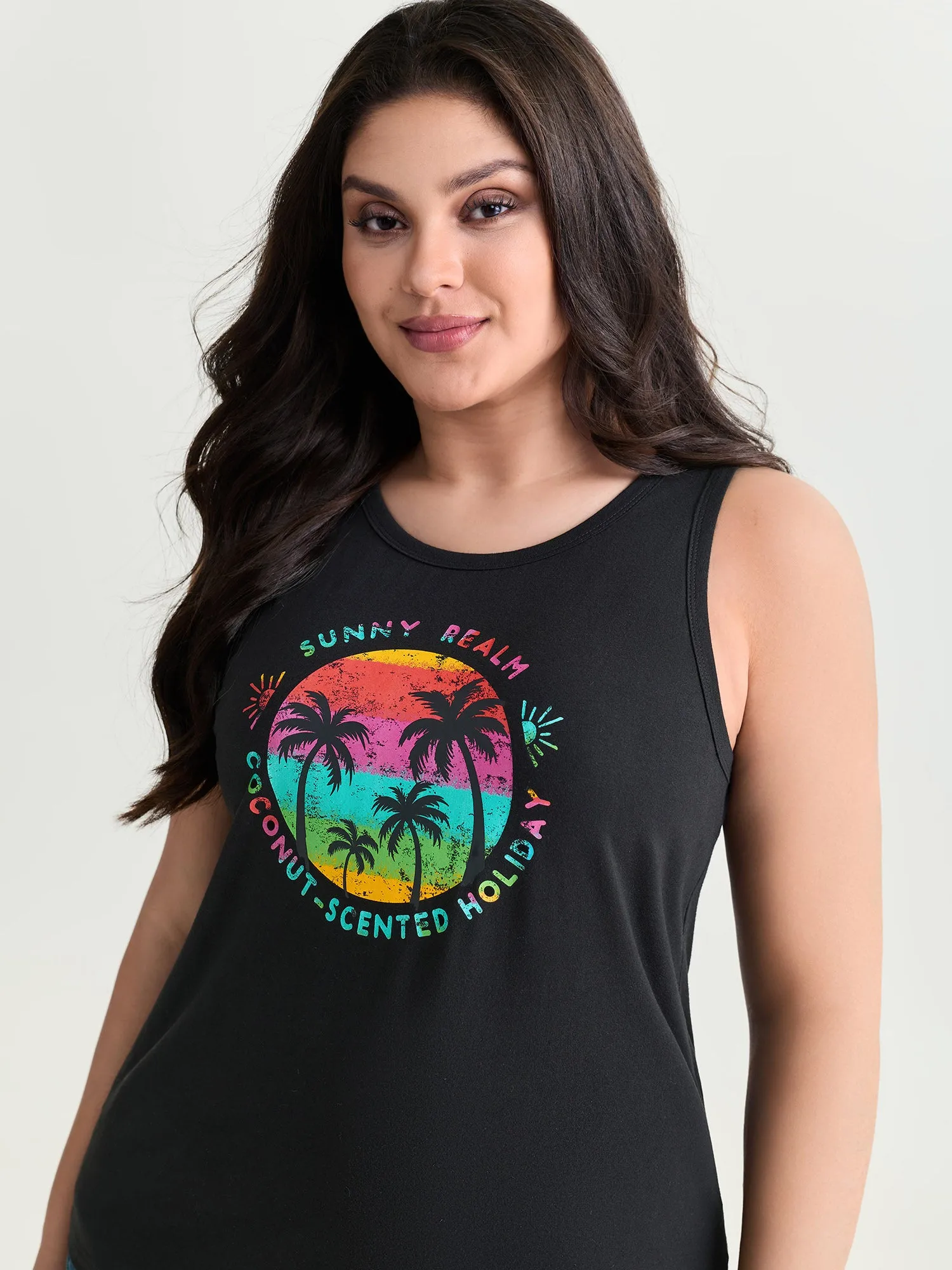 Cotton Island Energy Colorful Motif Tank Top sold by Bloomchic product image thumbnail 2