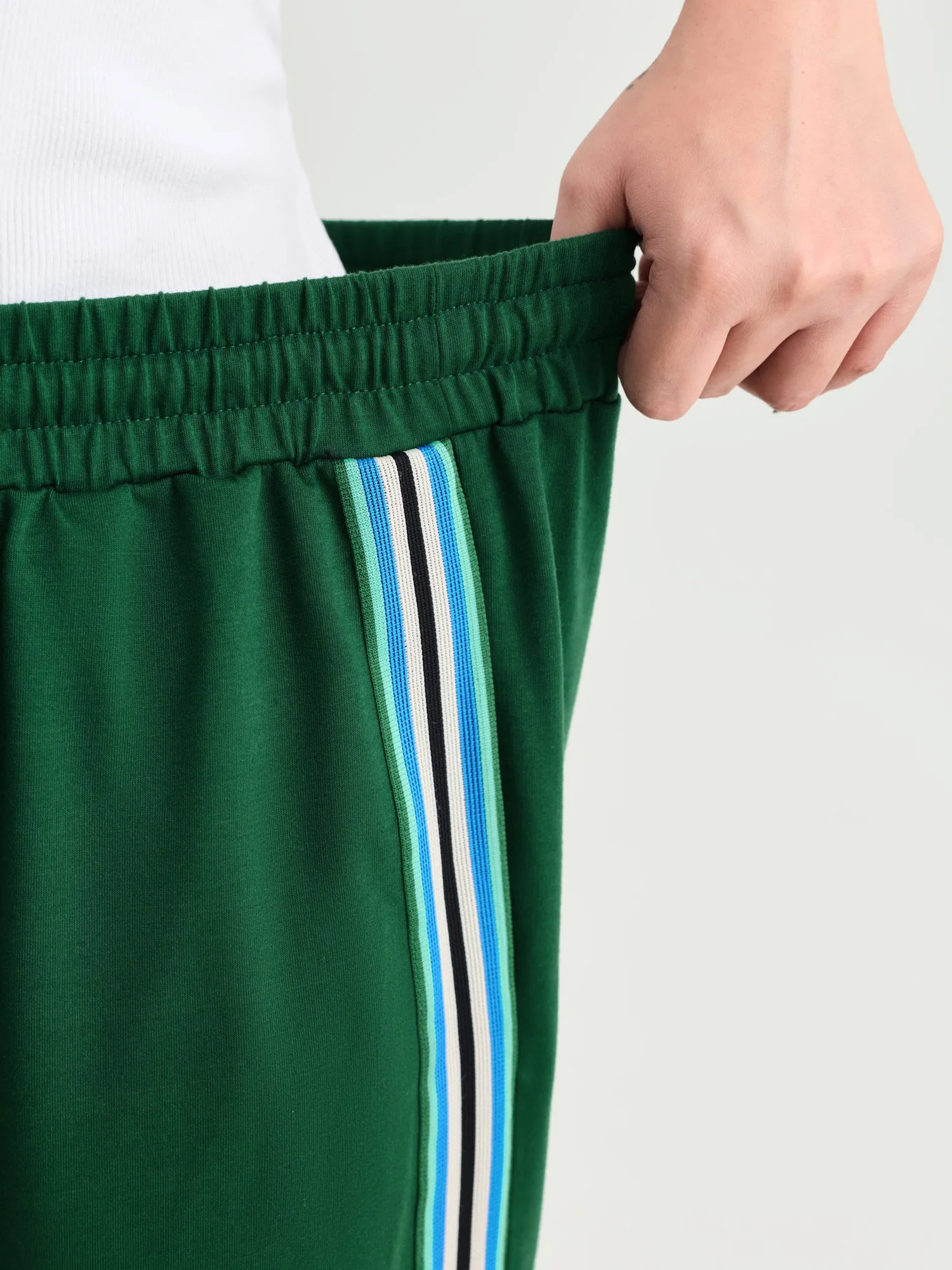 Side Striped Stretchy Waist Pants sold by Bloomchic product image thumbnail 4