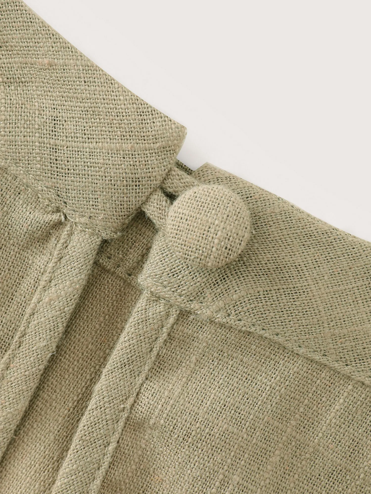 Cotton Linen Blend Sculpted Fit Tank Top sold by Bloomchic product image thumbnail 5