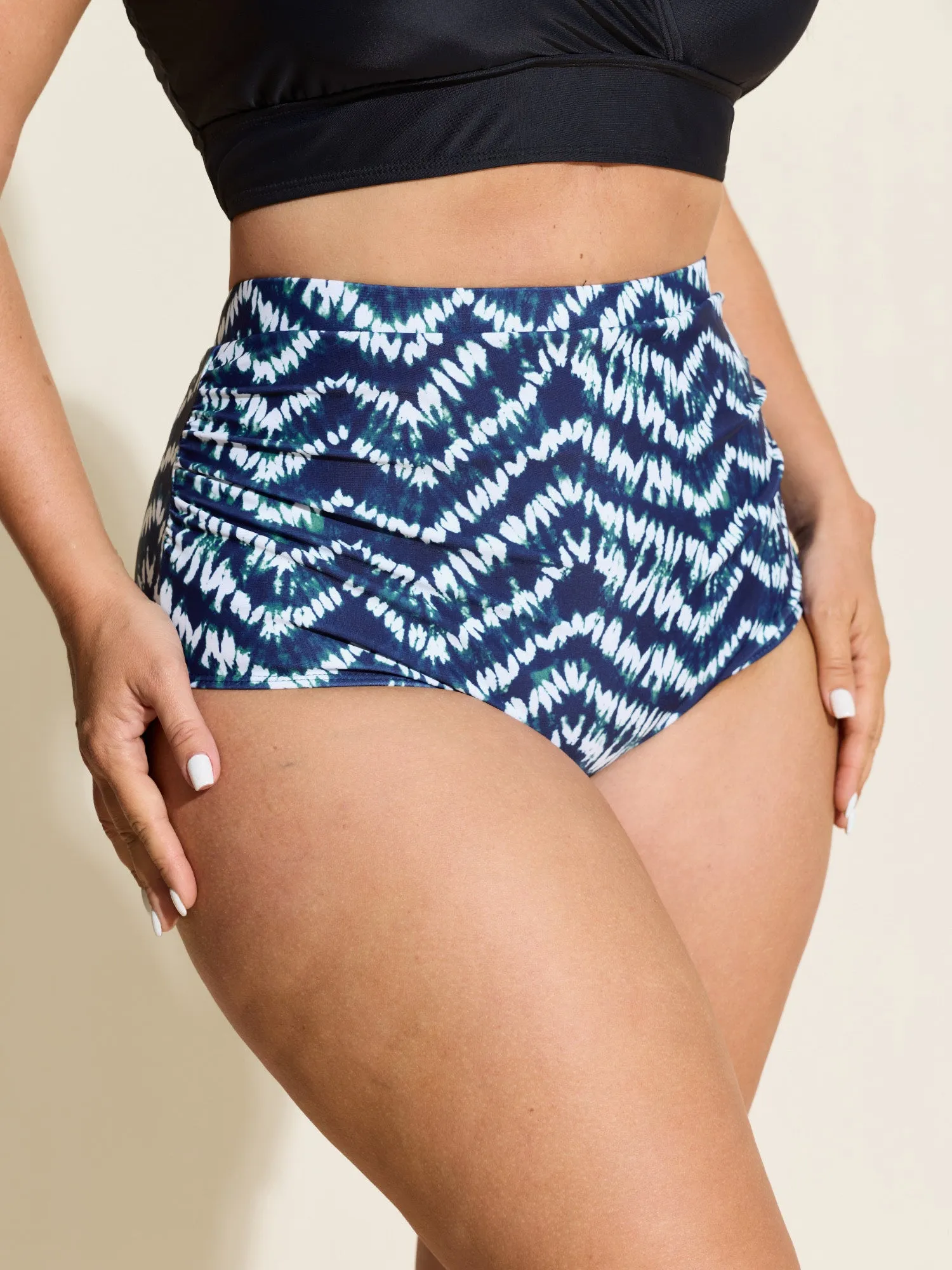 Tie-Dye Sarong Swim Bottoms Two Piece Set sold by Bloomchic product image thumbnail 3