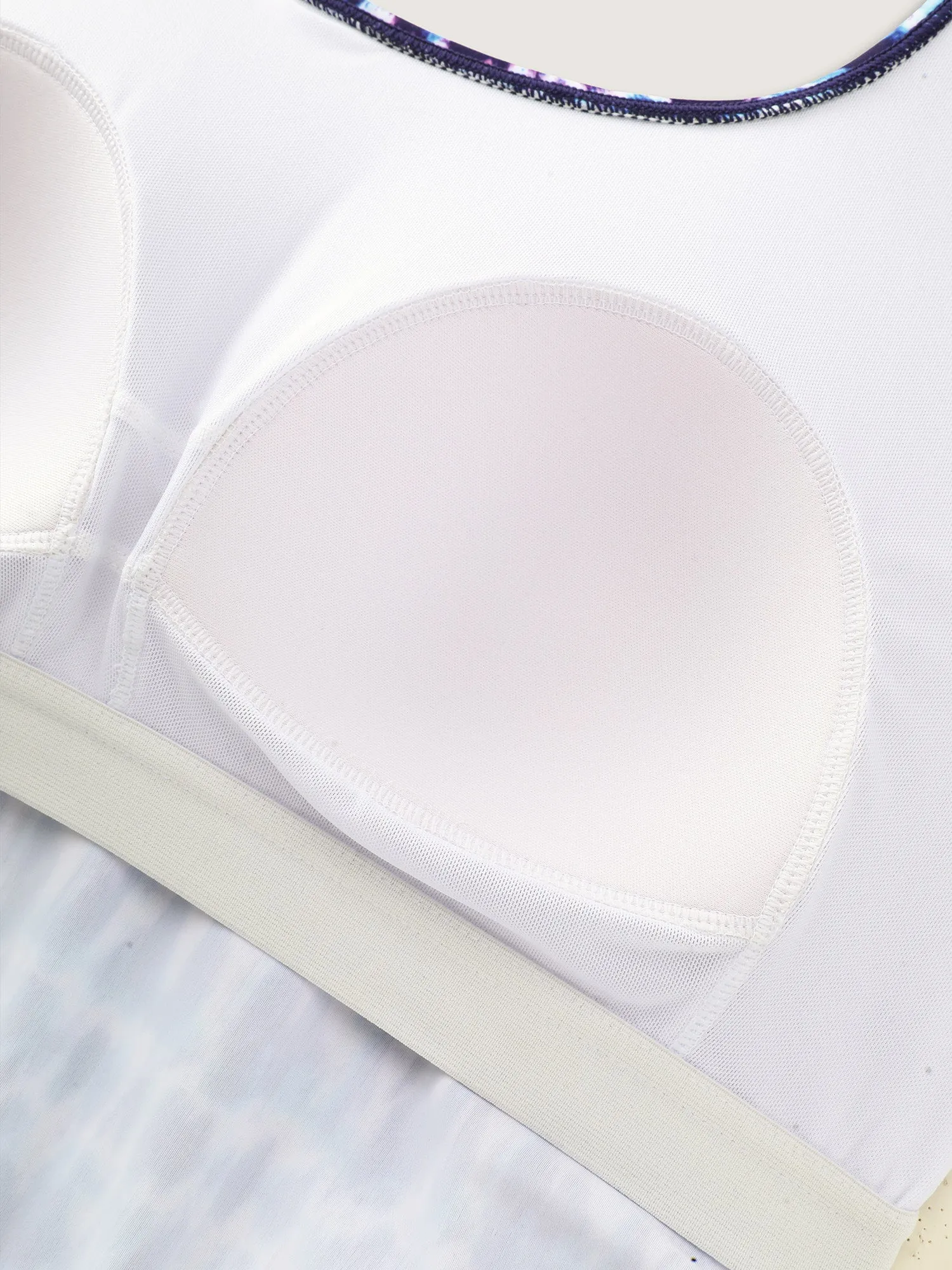 Tie-Dye Effect Scoop Neckline Swim Top sold by Bloomchic product image thumbnail 5