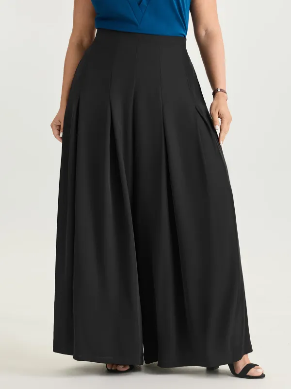 Classic Pleated Wide-Leg Pants made by Bloomchic