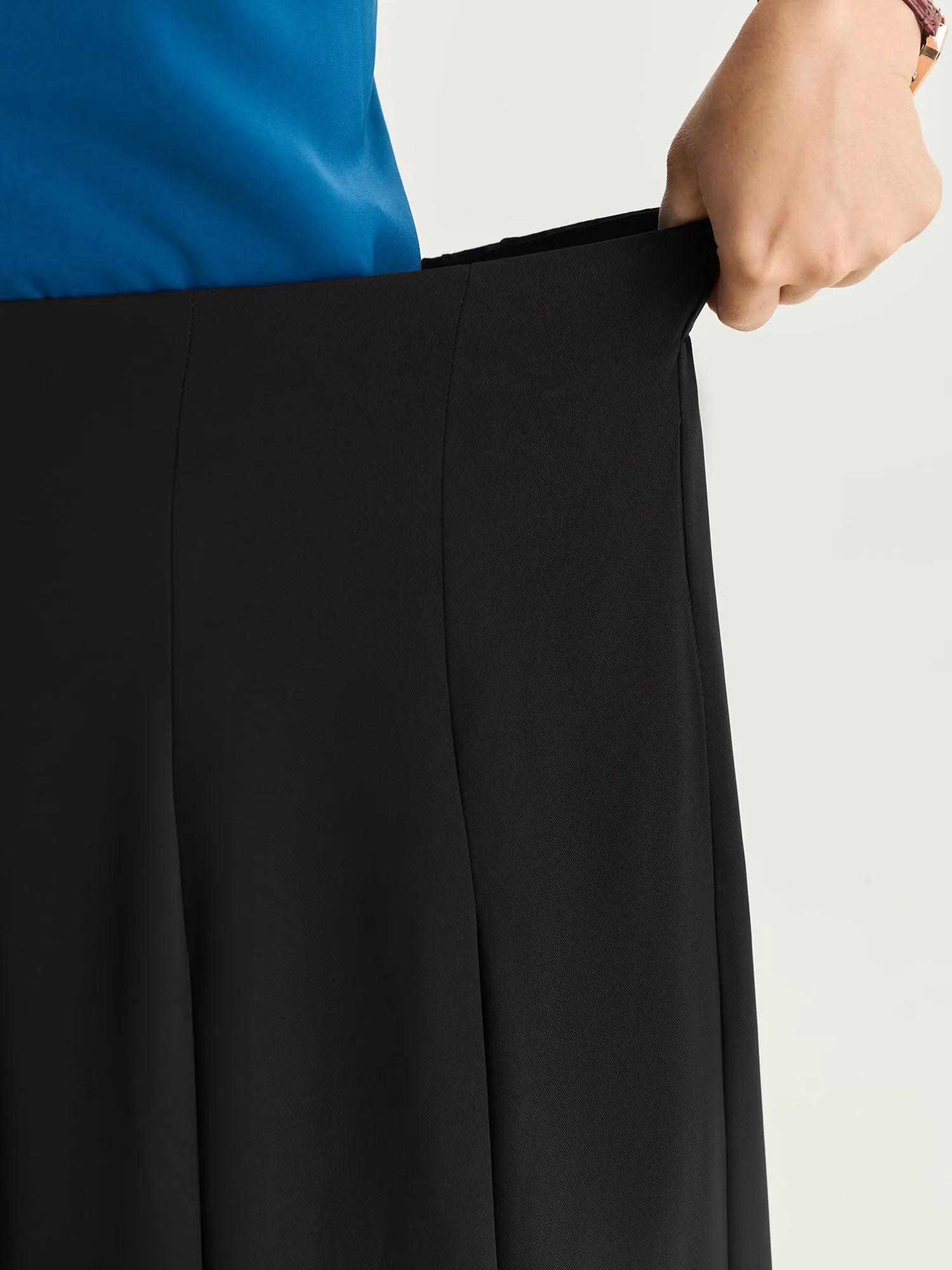 Classic Pleated Wide-Leg Pants sold by Bloomchic product image thumbnail 4