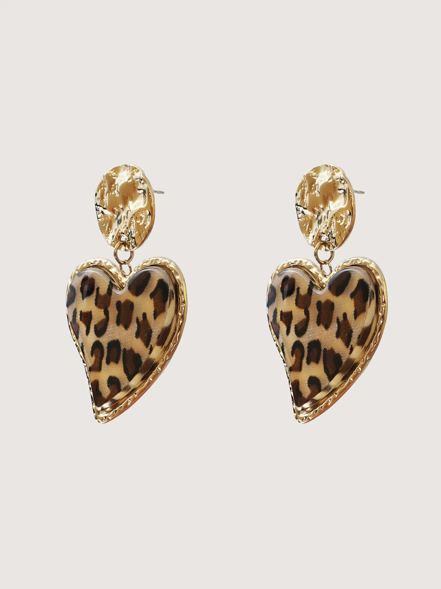 Wild Hearts 18K Gold-Plated Earrings sold by Bloomchic product image thumbnail 3