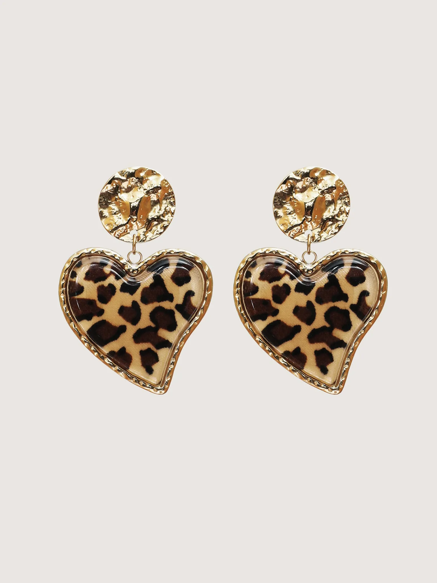 Wild Hearts 18K Gold-Plated Earrings sold by Bloomchic
