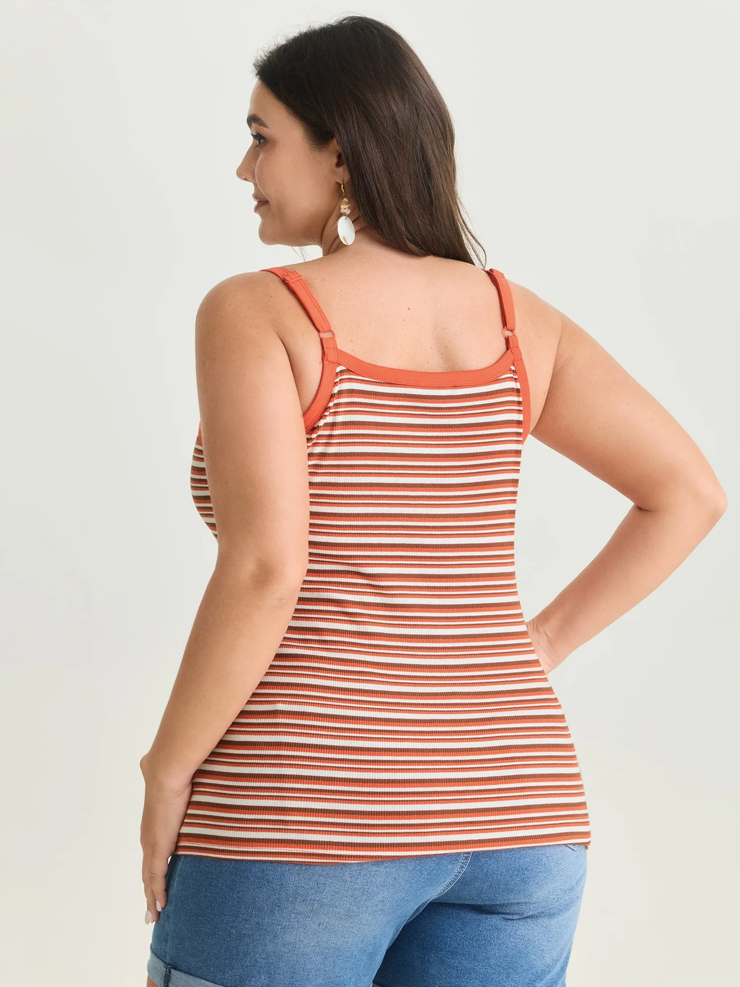 Supersoft Striped Pattern Tank Top sold by Bloomchic product image thumbnail 4