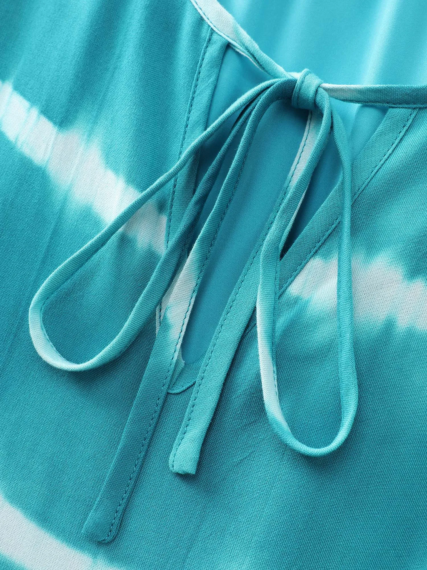 Color Contrast Striped Print Mini Dress sold by Bloomchic product image thumbnail 5