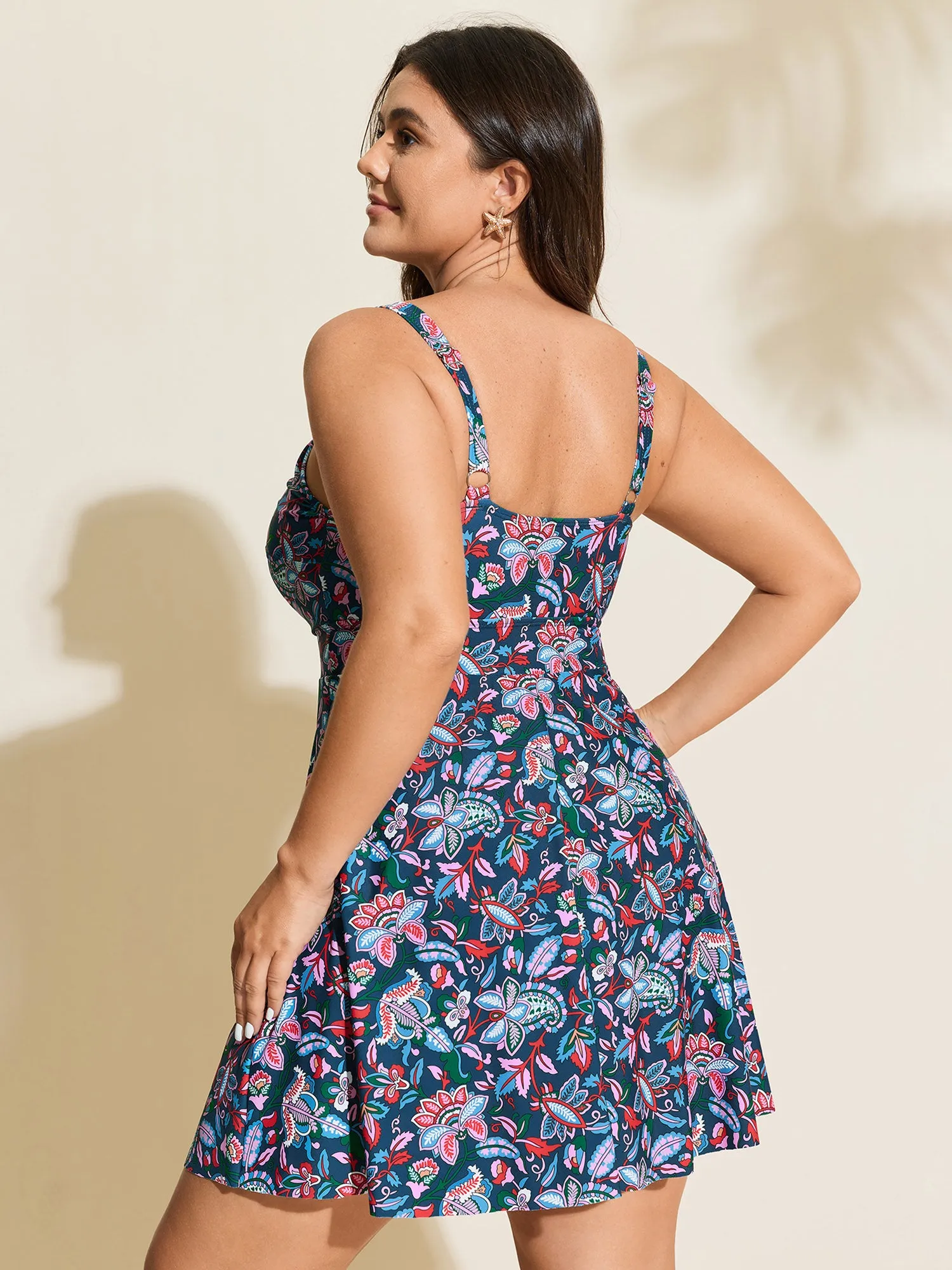 Sunkissed Floral Print Swim Dress sold by Bloomchic product image thumbnail 4
