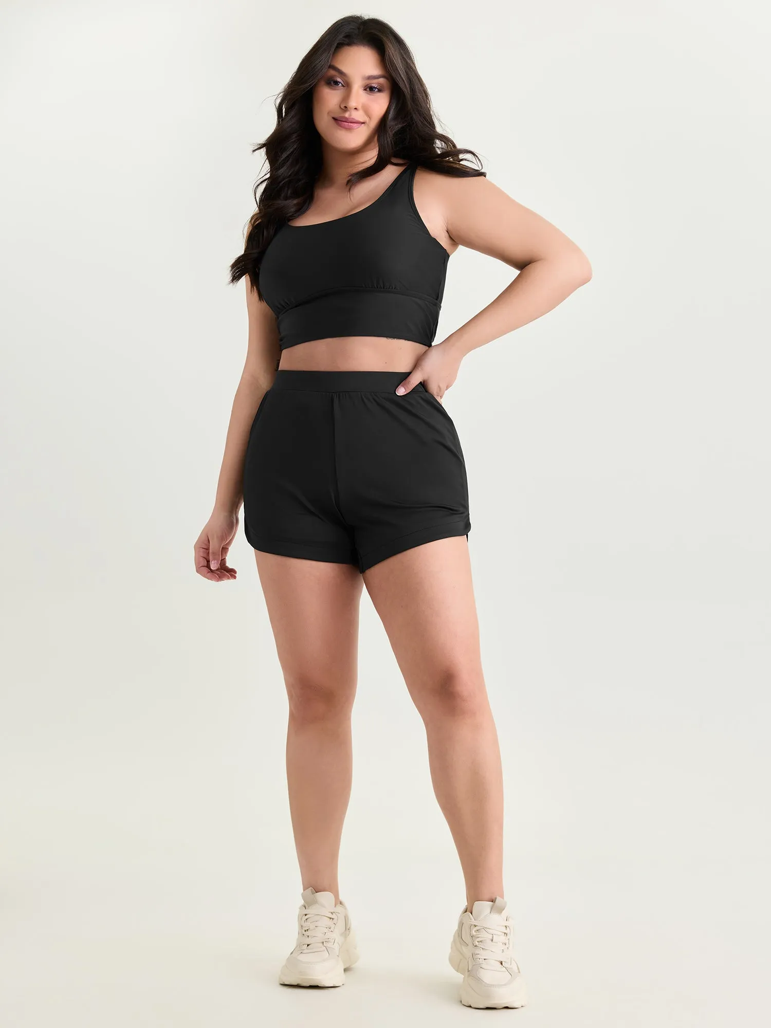 Stretchy Skinny-Fit High-Rise Leggings sold by Bloomchic