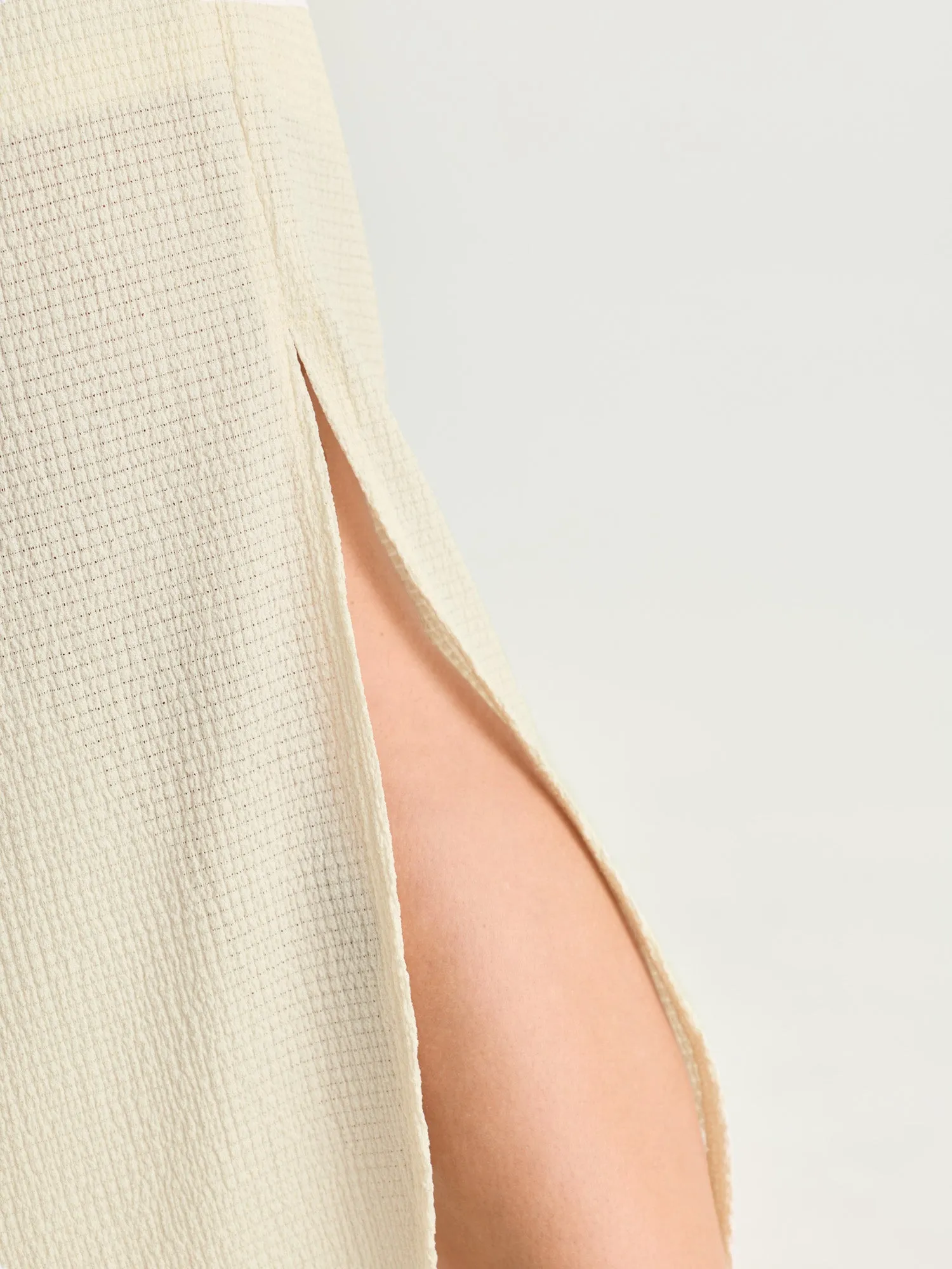 Breathable Textured Sheer Flowy Pants sold by Bloomchic product image thumbnail 4