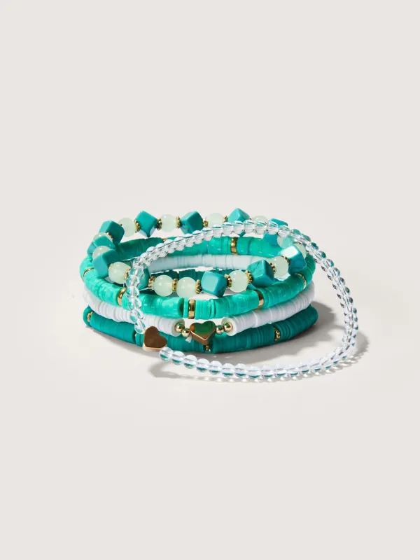 Love Multi-Piece Bracelet Set made by Bloomchic