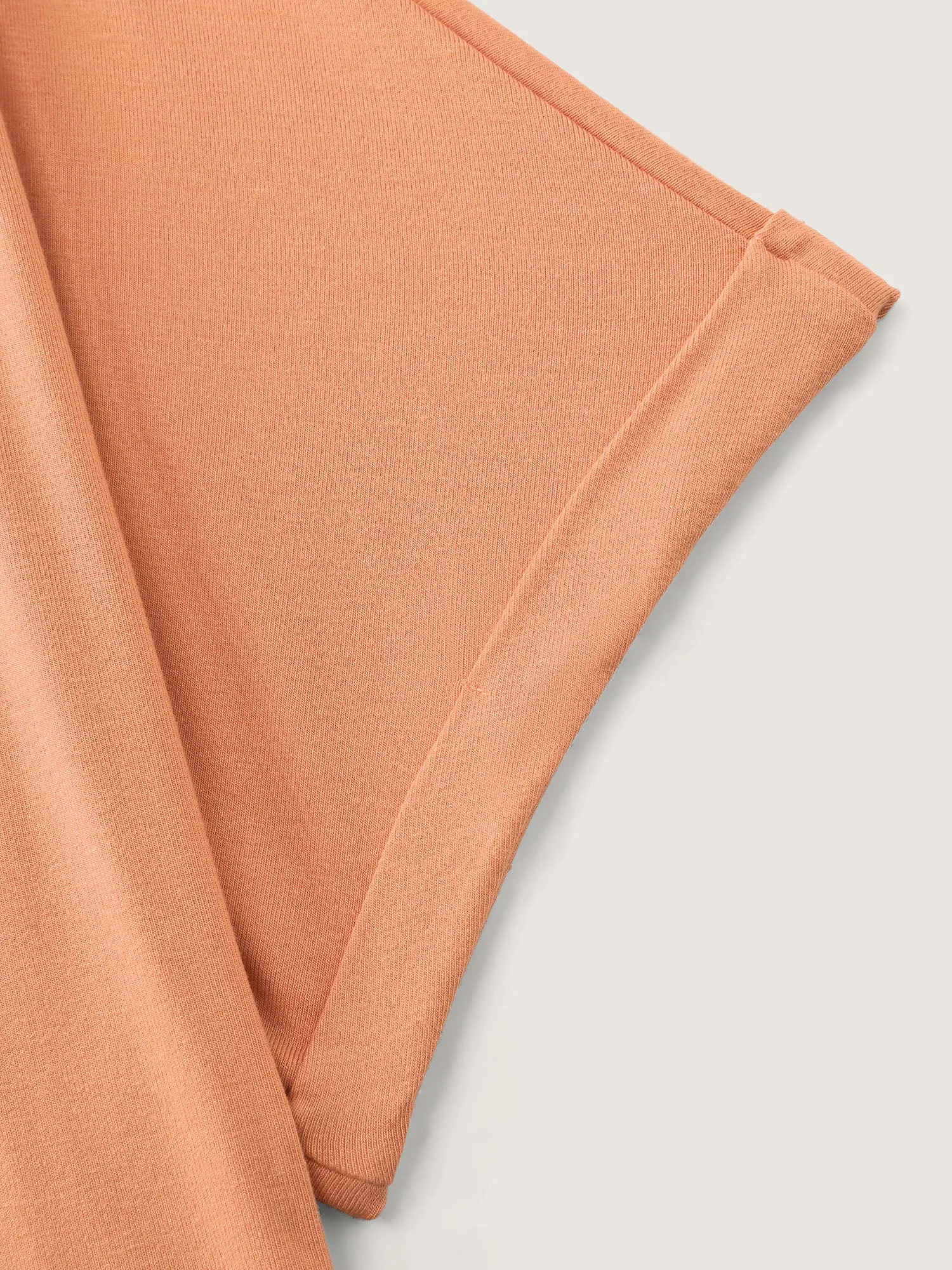 Supersoft Plain V-Neck Relaxed-Fit T-Shirt sold by Bloomchic product image thumbnail 5