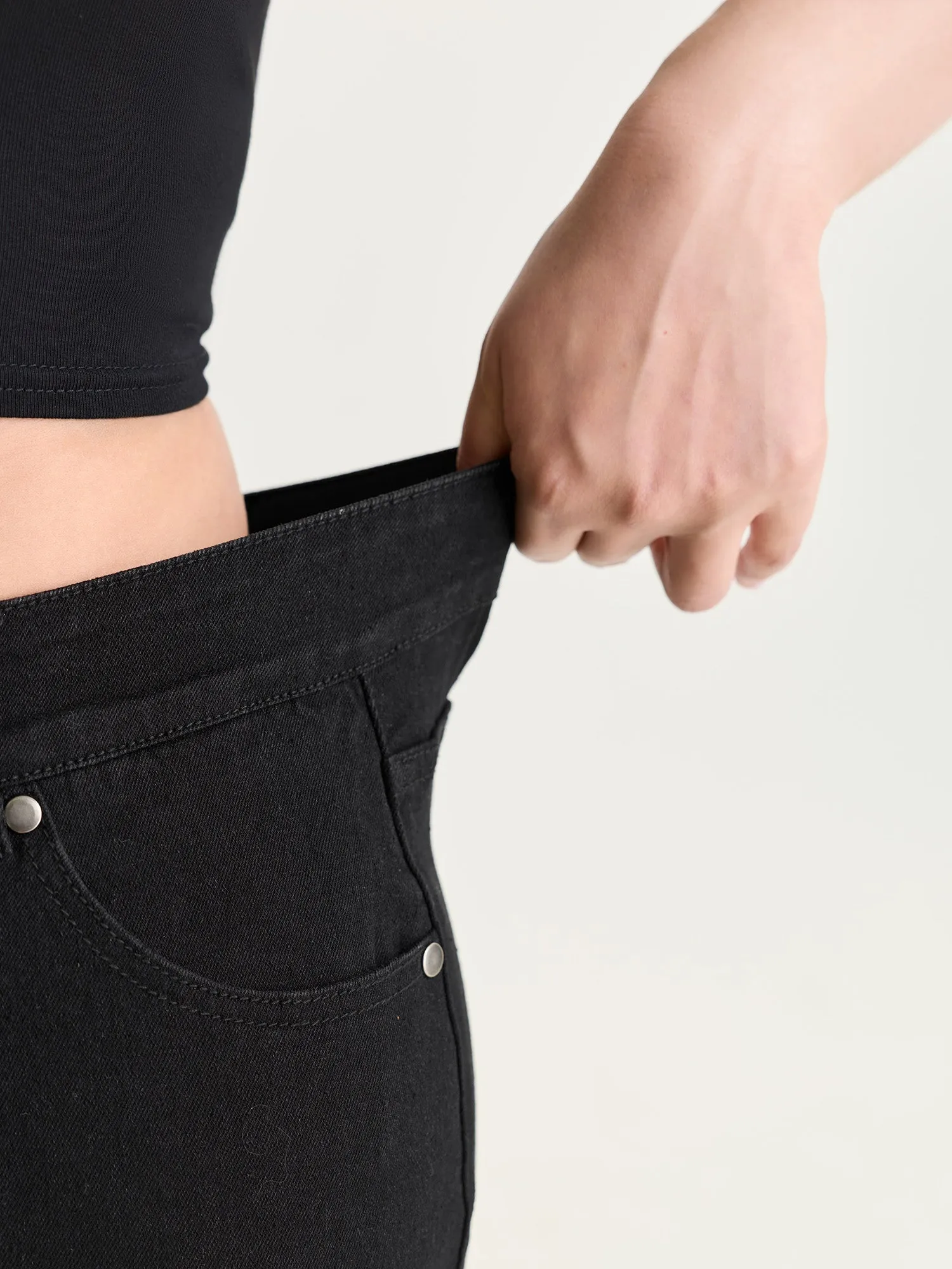 Cowboy Tummy-Control Skinny-Fit Jeans sold by Bloomchic product image thumbnail 3
