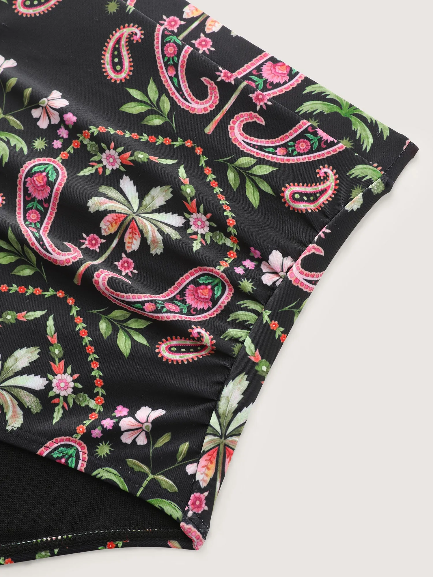 Floral Print Pockets Flowy Swim Dress sold by Bloomchic product image thumbnail 5
