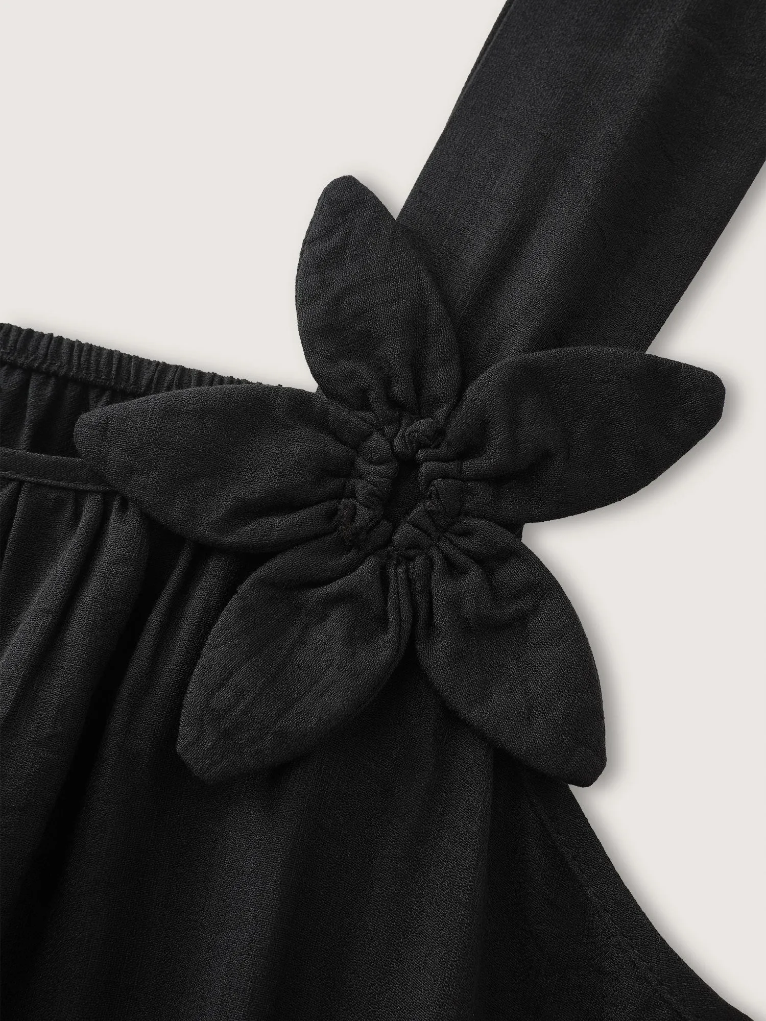 Floral Strap Pleated Flowy Maxi Dress sold by Bloomchic product image thumbnail 5