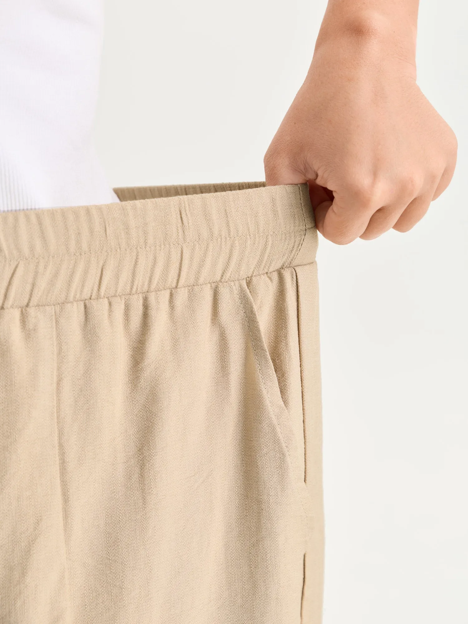 Plain Breezy Pocket Pants sold by Bloomchic product image thumbnail 4