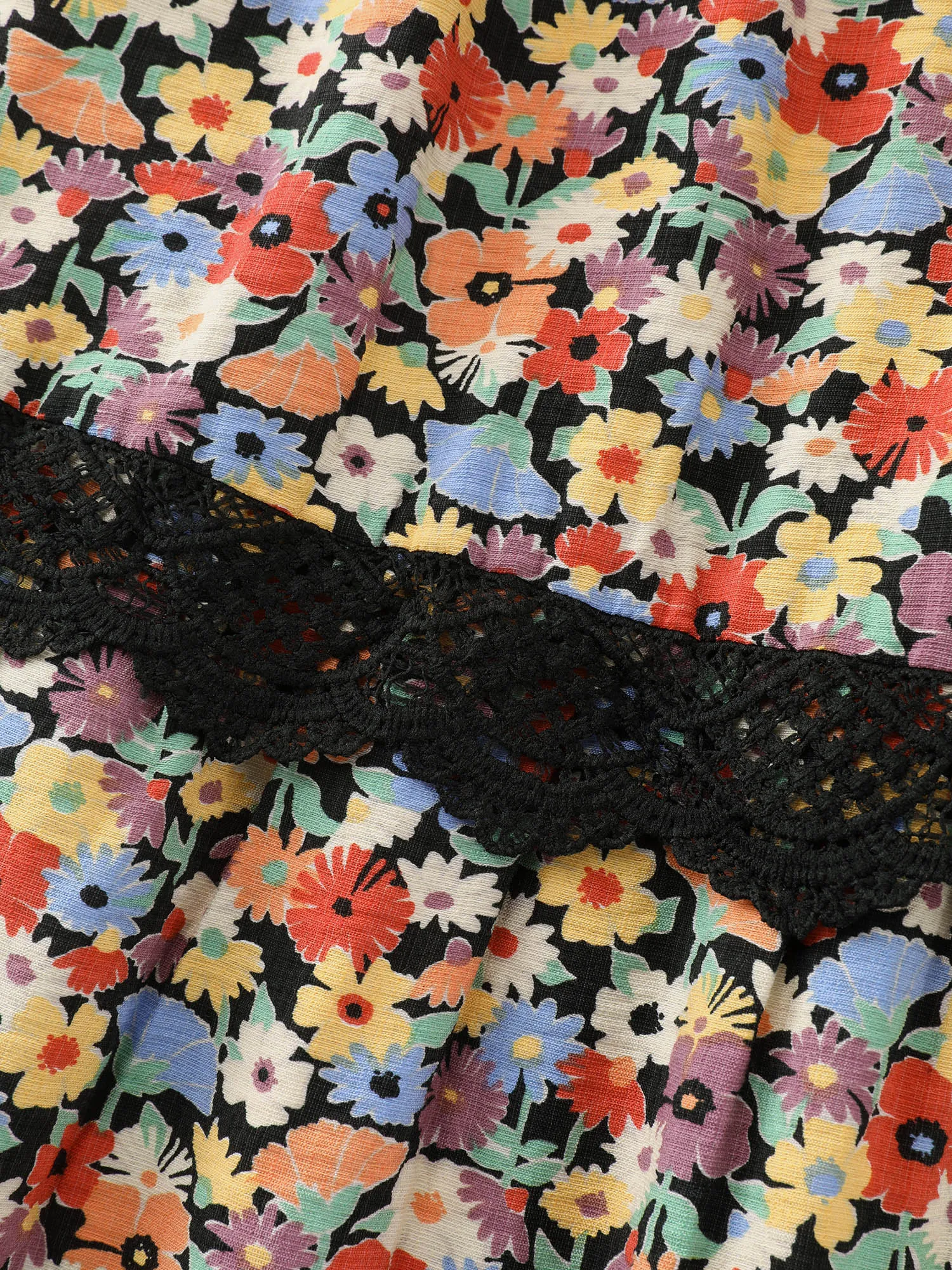 Floral Print Tiered Cami Maxi Dress sold by Bloomchic product image thumbnail 5
