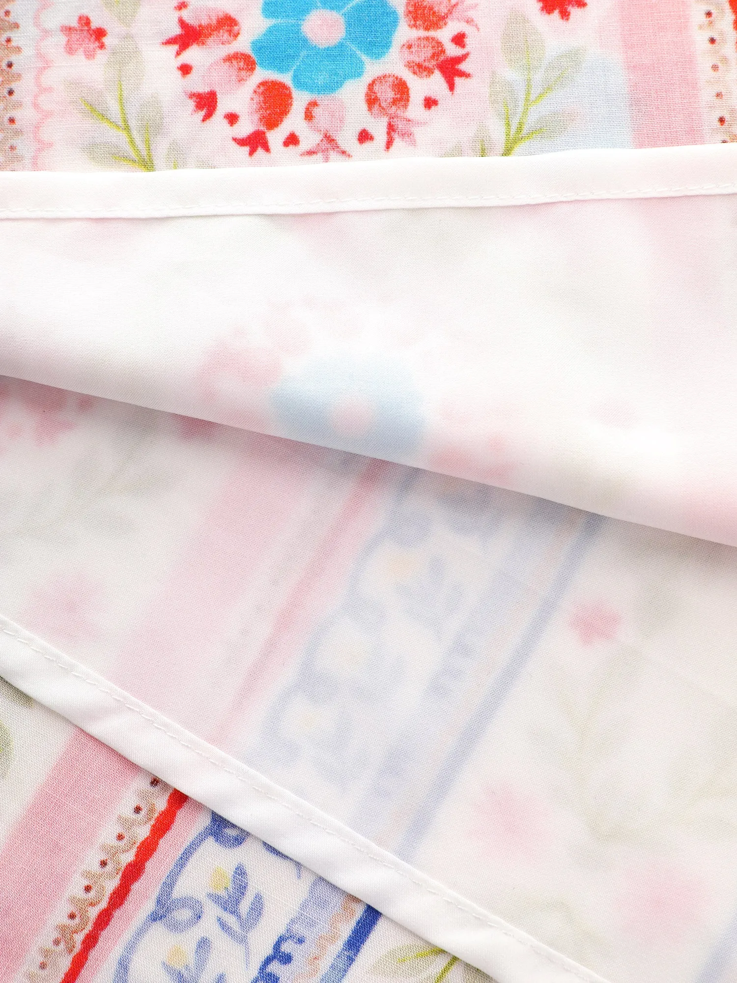 Supersoft Boho Floral Print Square Neck Blouse sold by Bloomchic product image thumbnail 5