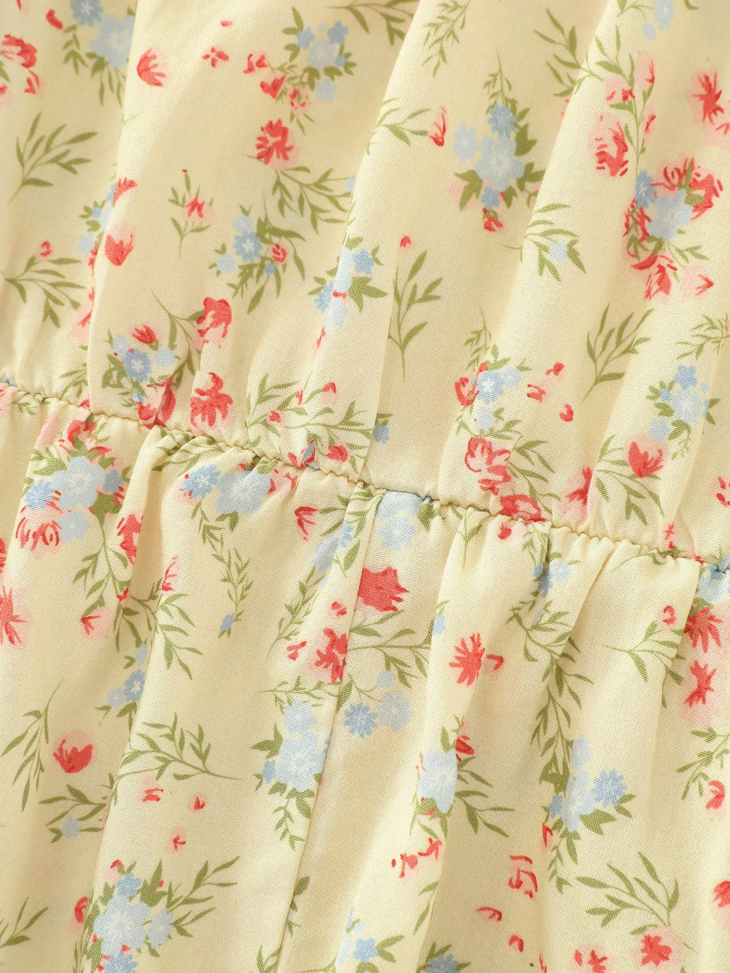 Supersoft Floral Print Fit And Flare Blouse sold by Bloomchic product image thumbnail 5