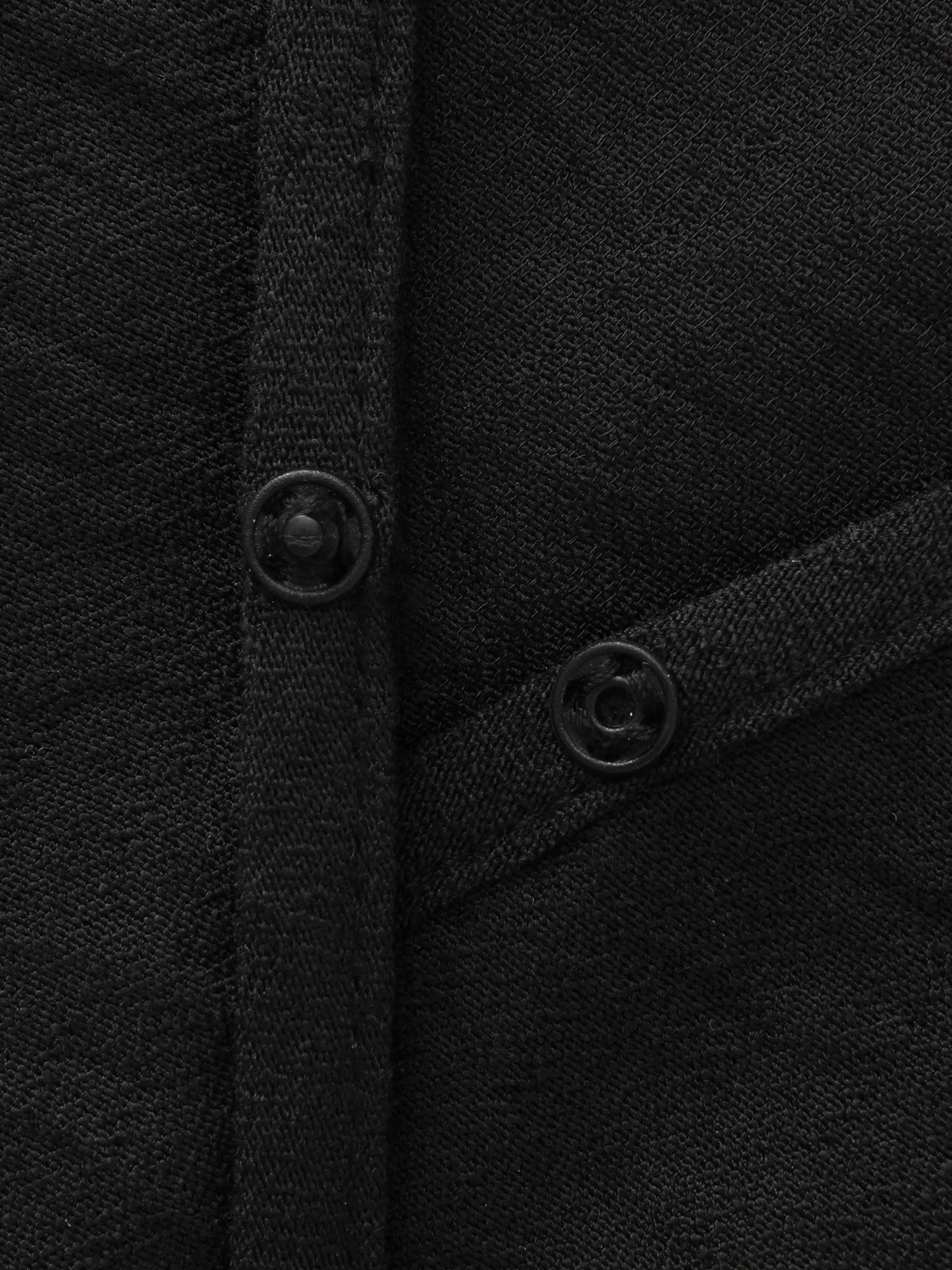 Flared Sleeve Shirred Hem Plain Blouse sold by Bloomchic product image thumbnail 5