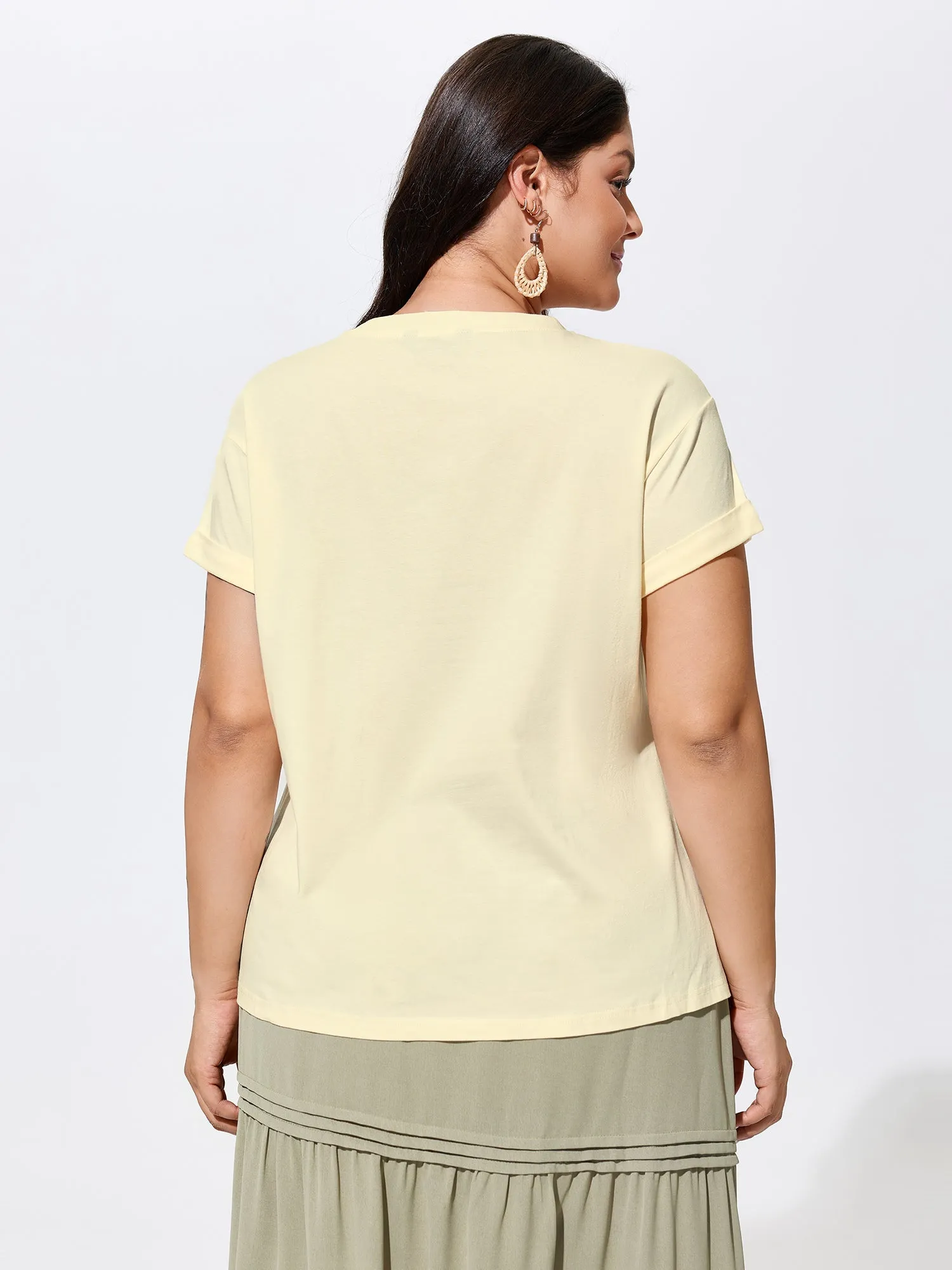 Cotton Stay Wild Printed T-Shirt sold by Bloomchic product image thumbnail 4