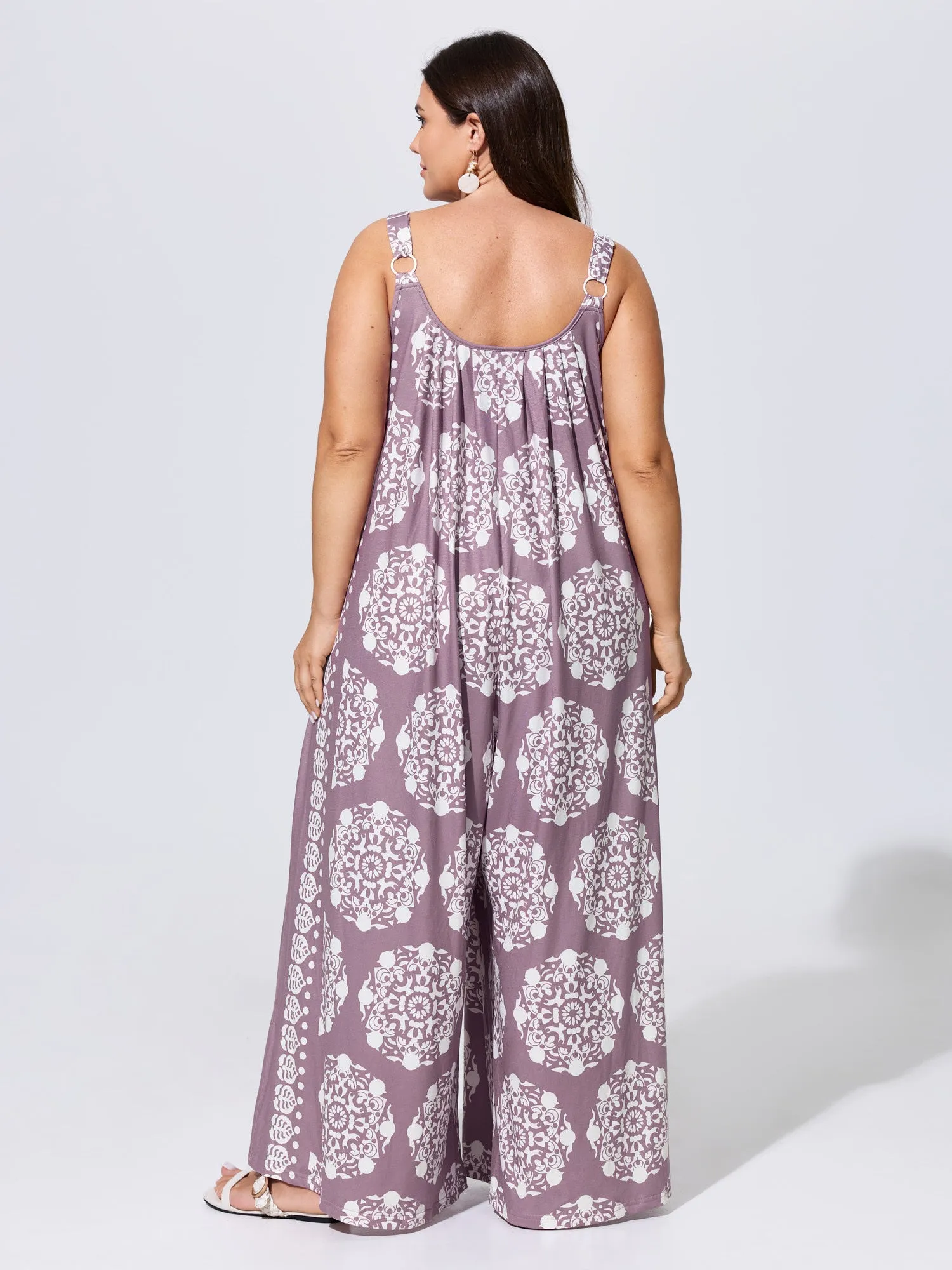 Sunkissed Stretchy Adjustable Strap Jumpsuit sold by Bloomchic product image thumbnail 4